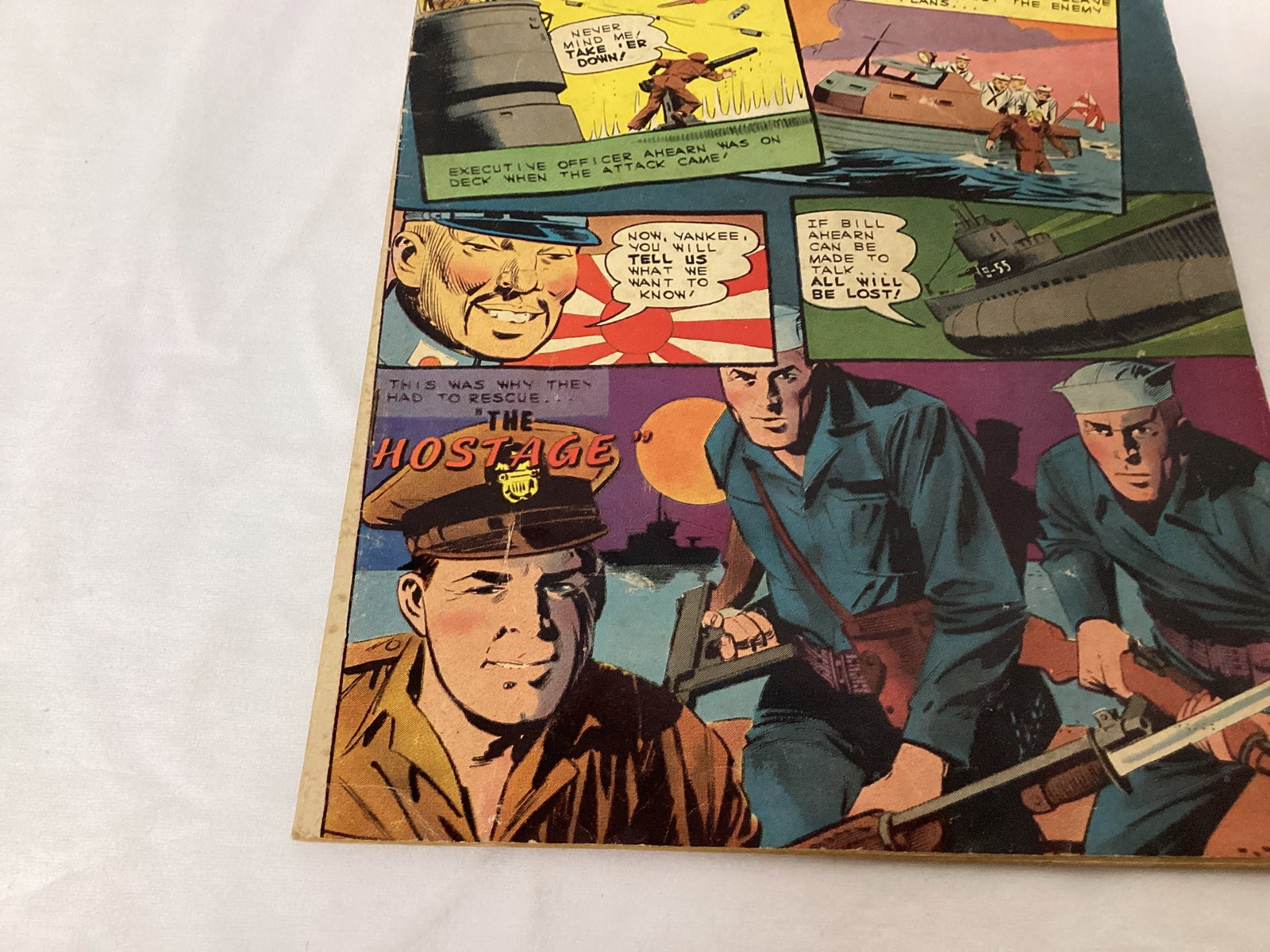 Submarine Attack 50 Charlton War Comic Book - 4