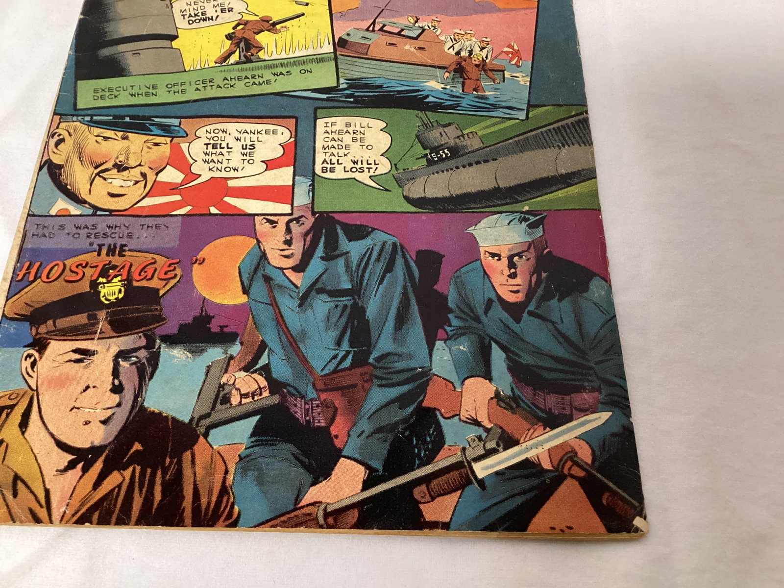 Submarine Attack 50 Charlton War Comic Book - 5