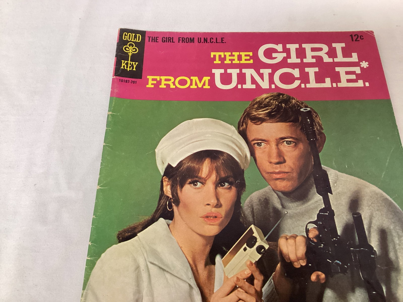 The Girl from U.N.C.L.E. 1 Gold Key Comic Book - 2