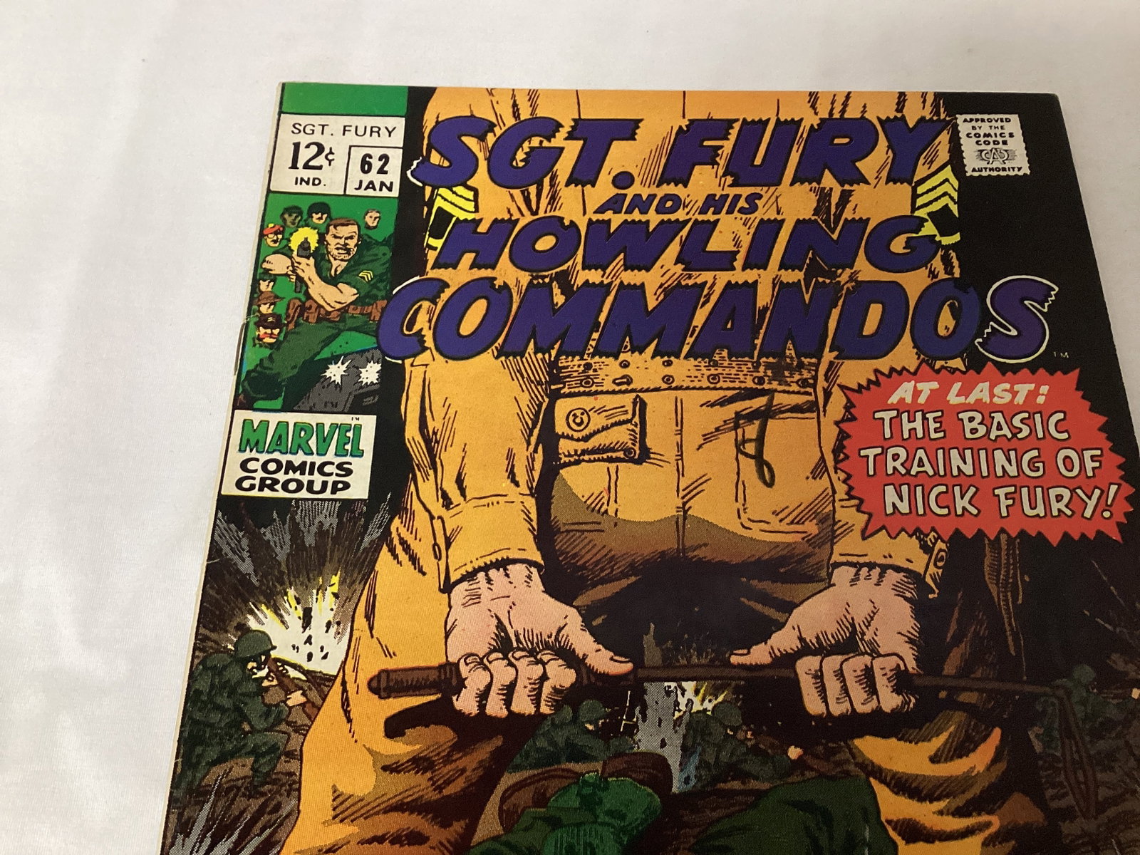 Sgt. Fury and His Howling Commandos 62 Marvel Comic Book - 2