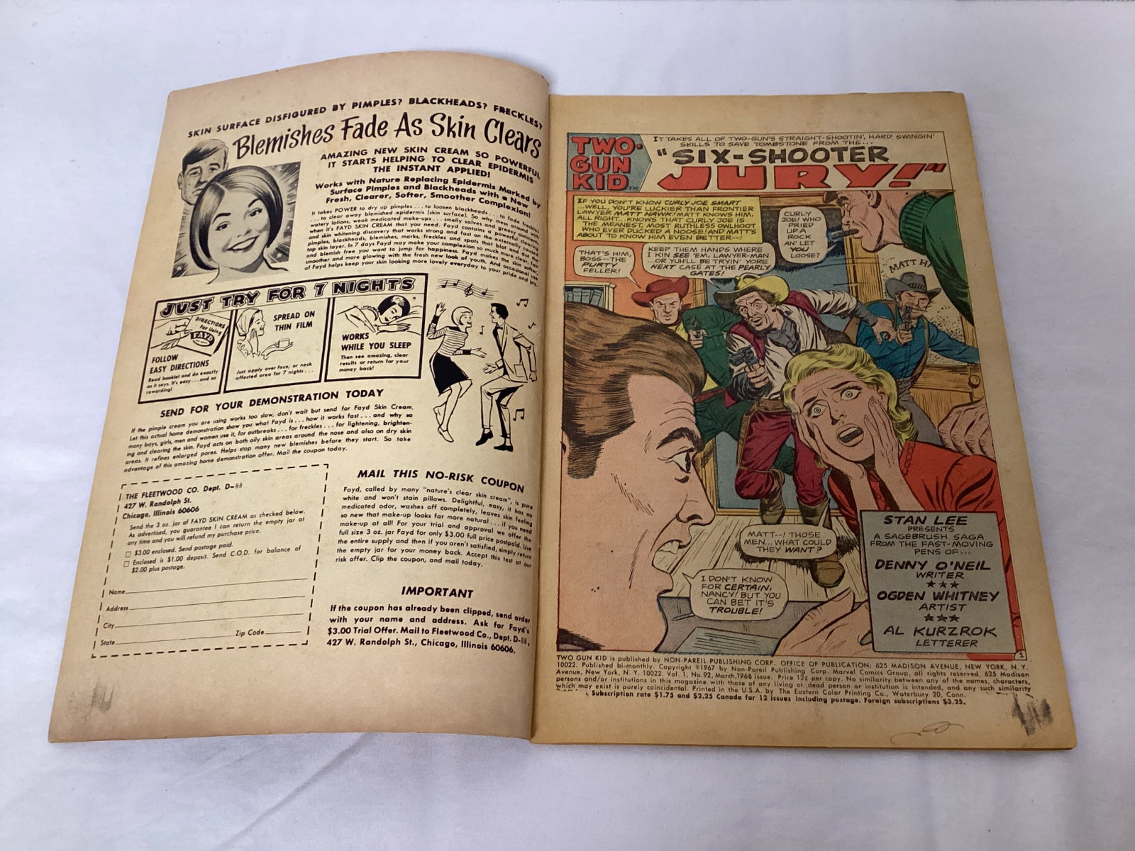 Two Gun Kid 92 Marvel Western Comic Book - 6