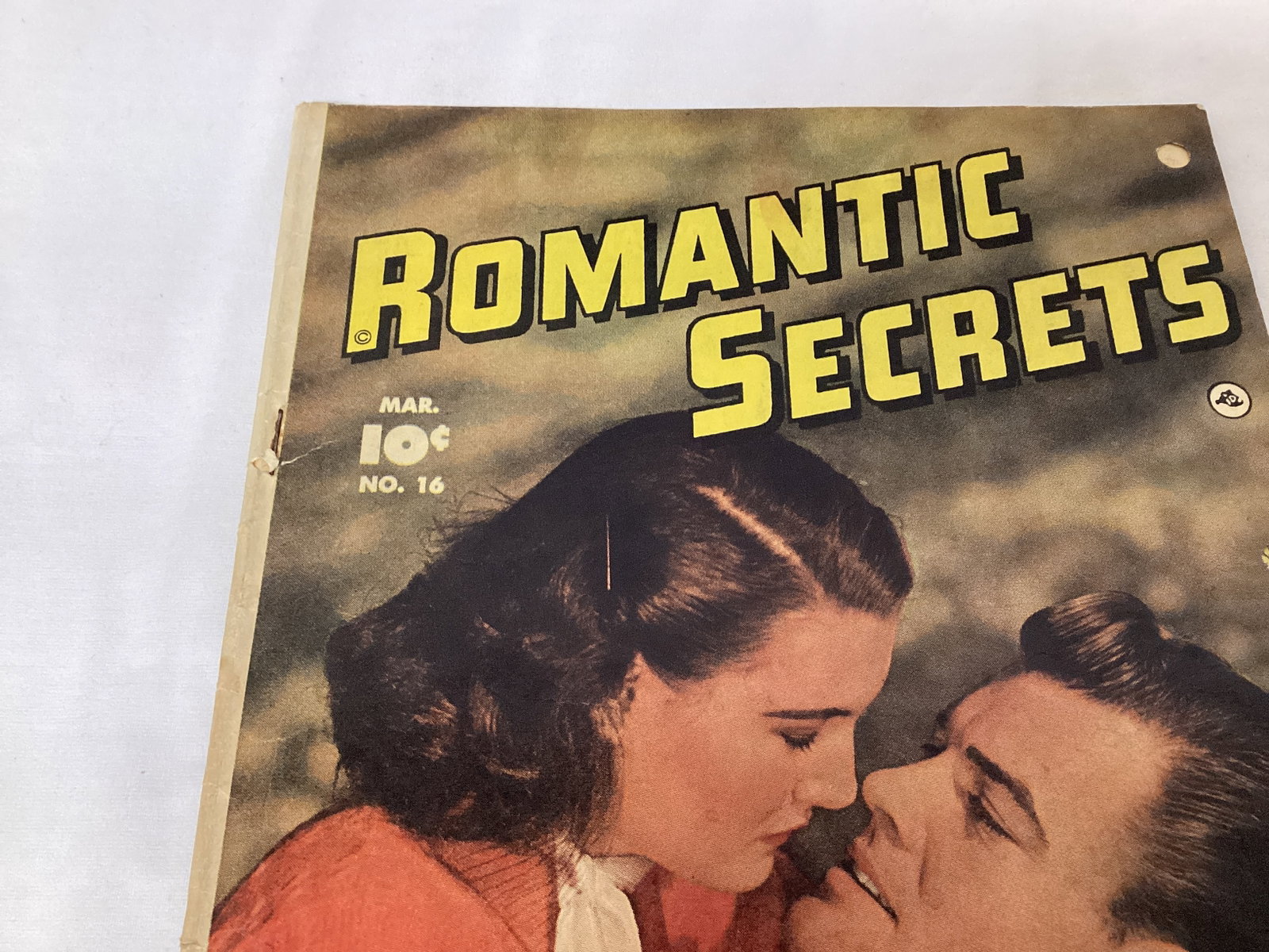 Romantic Secrets 16 Fawcett Comic Book - 2