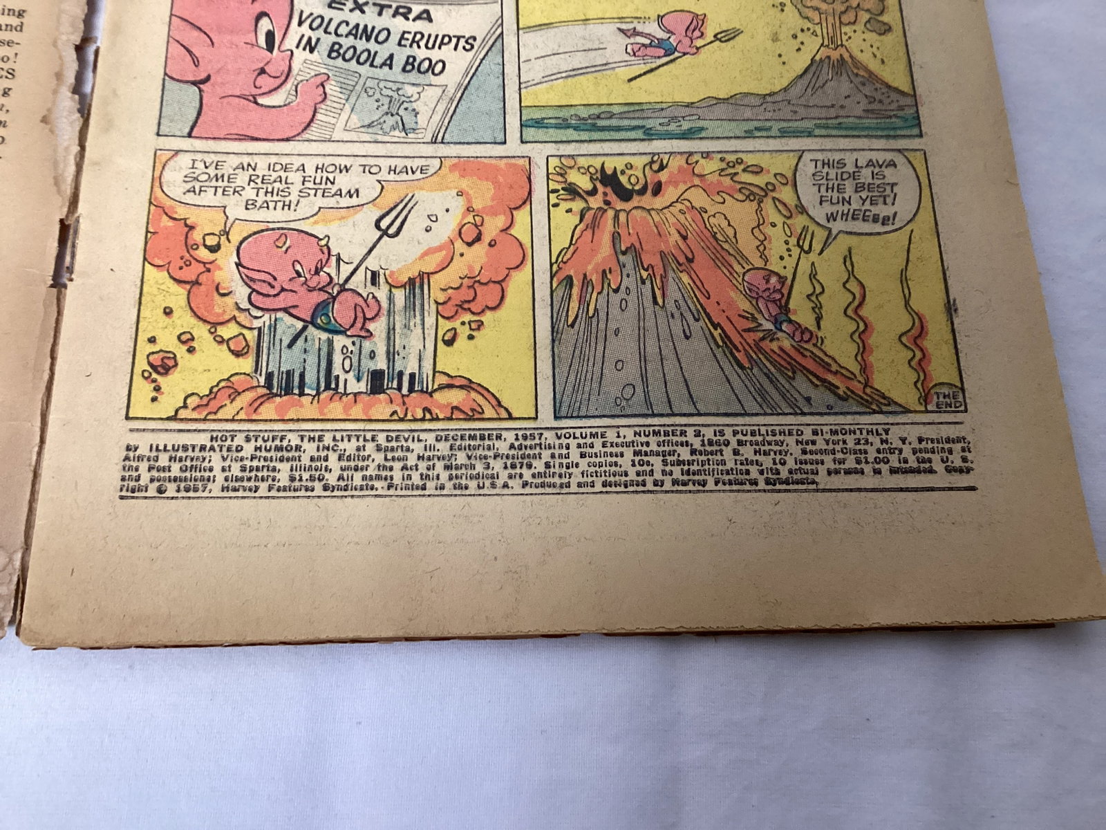 Hot Stuff the Little Devil 2 Harvey Comic Book - 7