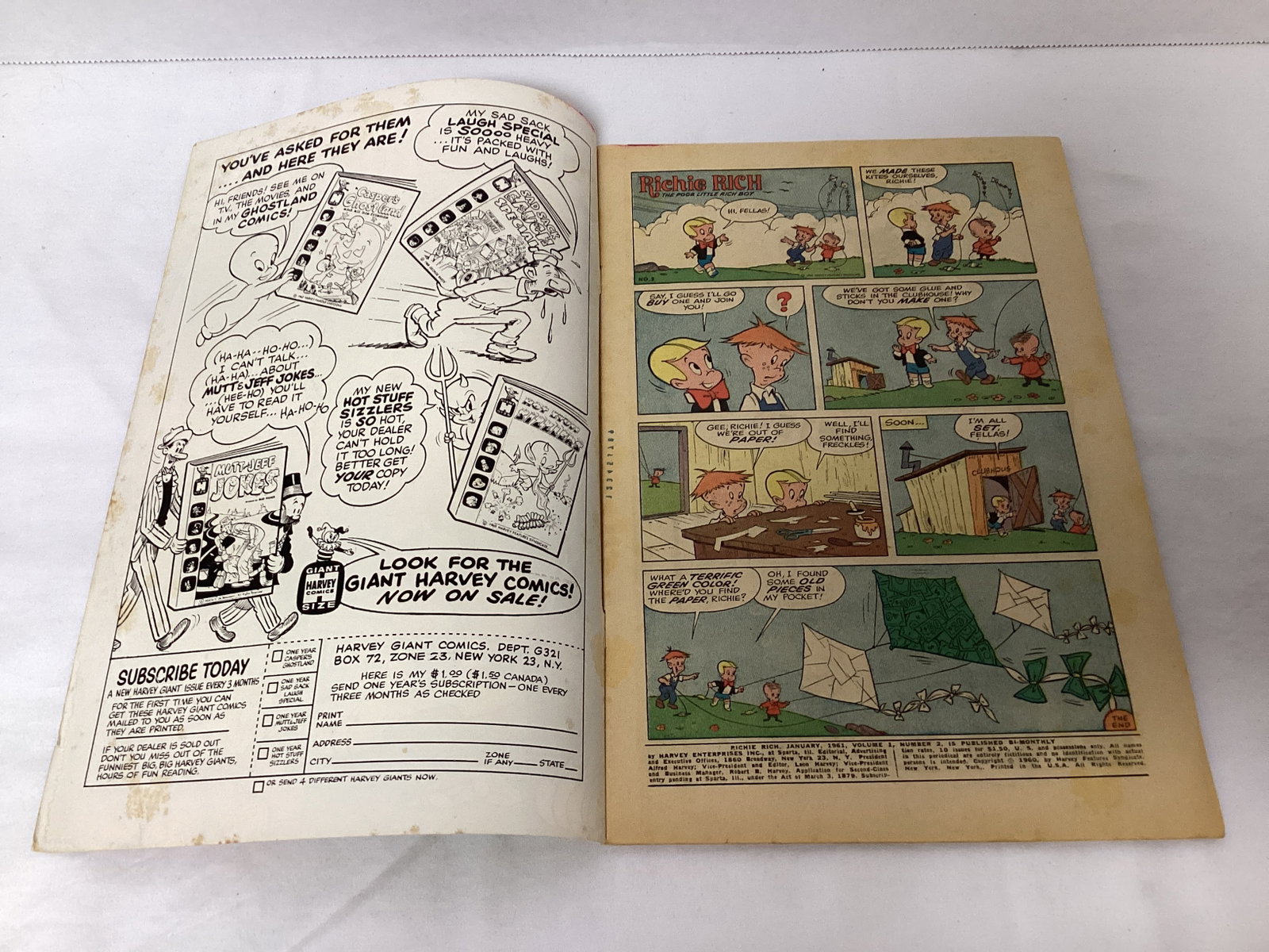 Richie Rich 2 Harvey Comic Book - 6