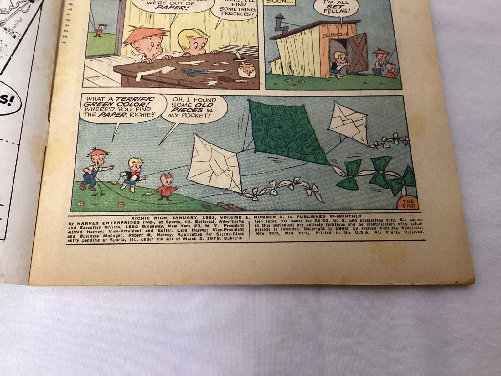 Richie Rich 2 Harvey Comic Book - 7