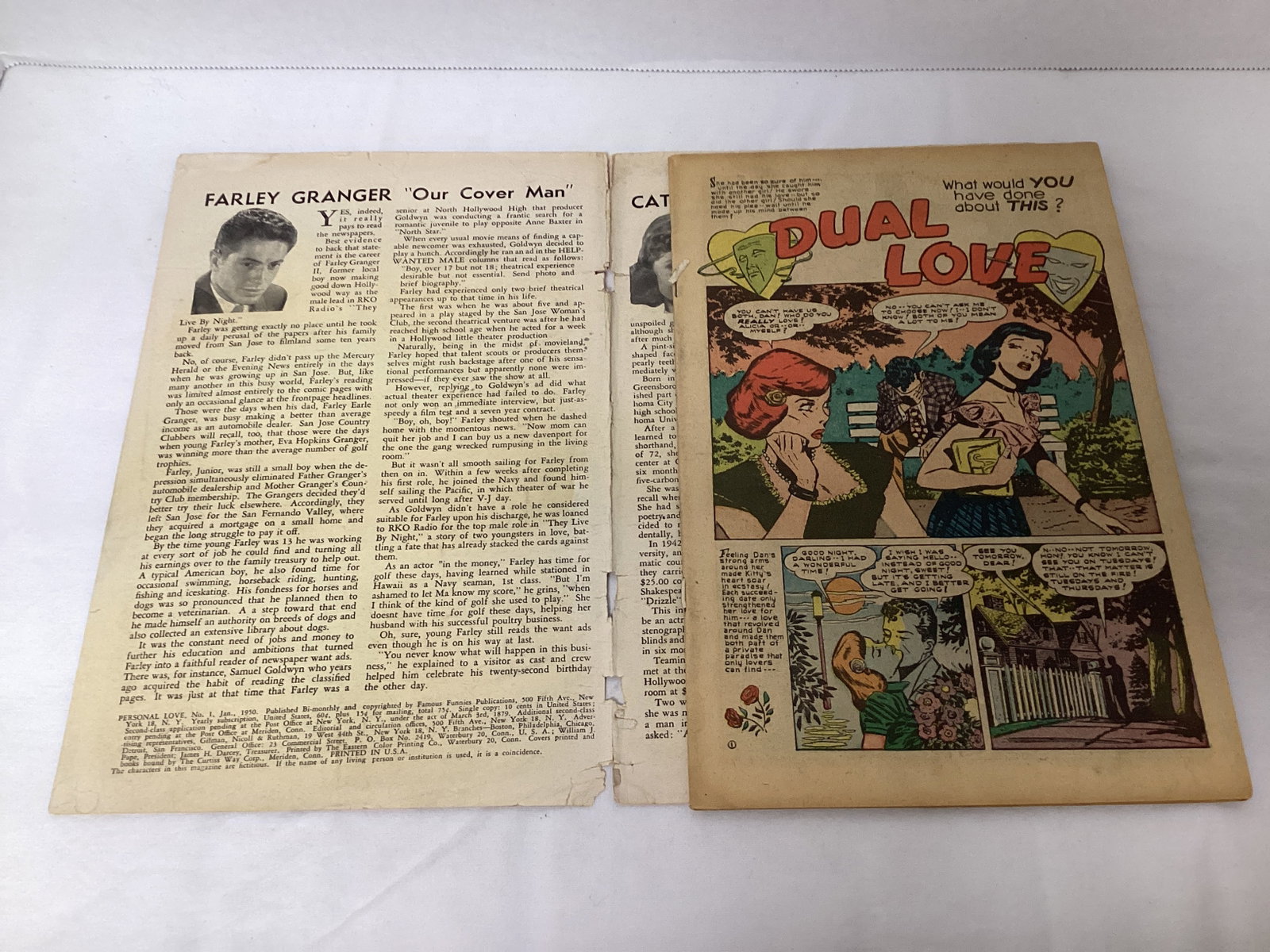 Personal Love 1 Famous Funnies Comic Book - 6