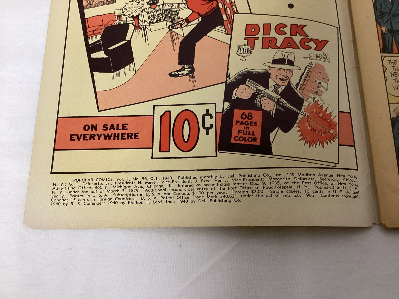 Popular Comics 56 Dell Comic Book - 7