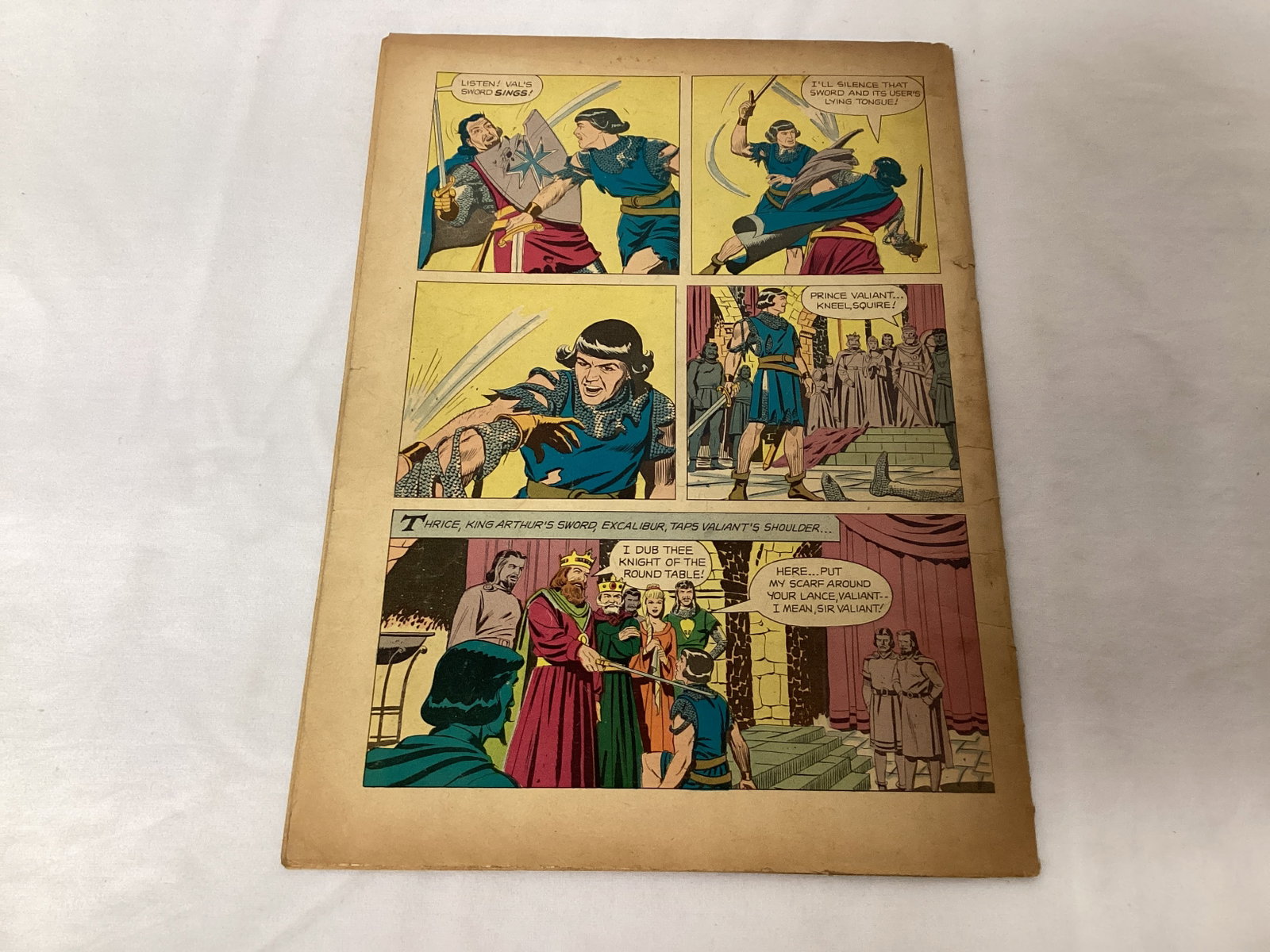 Four Color 567 Dell Prince Valiant Comic Book - 8