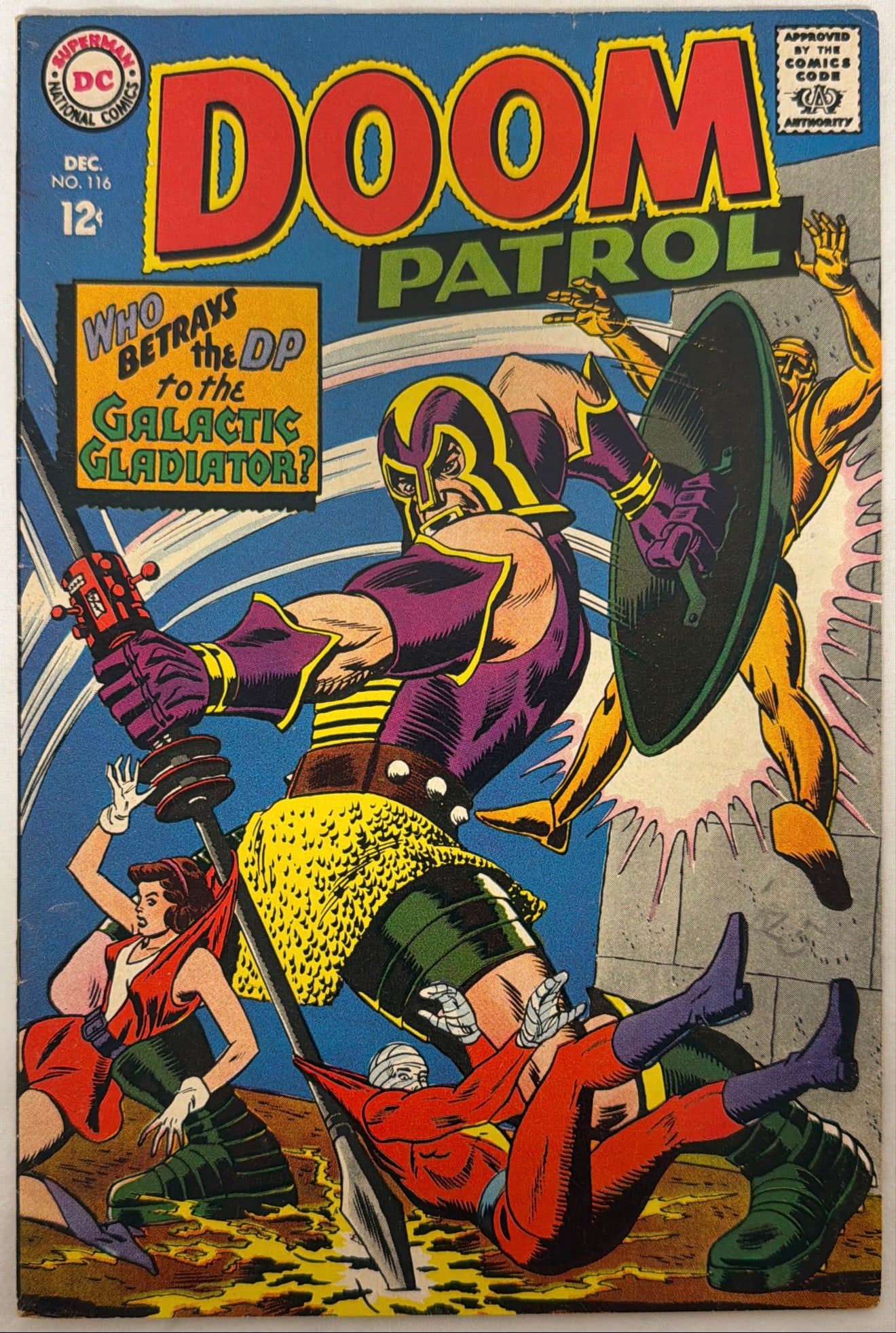 Doom Patrol 116 DC Comic Book: 1967, please preview and see all photos for condition