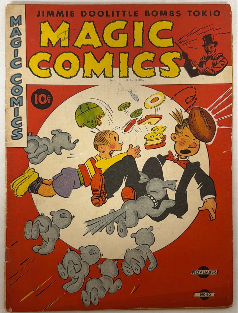 Magic Comics 40 King Comic Book: 1942, please preview and see all photos for condition