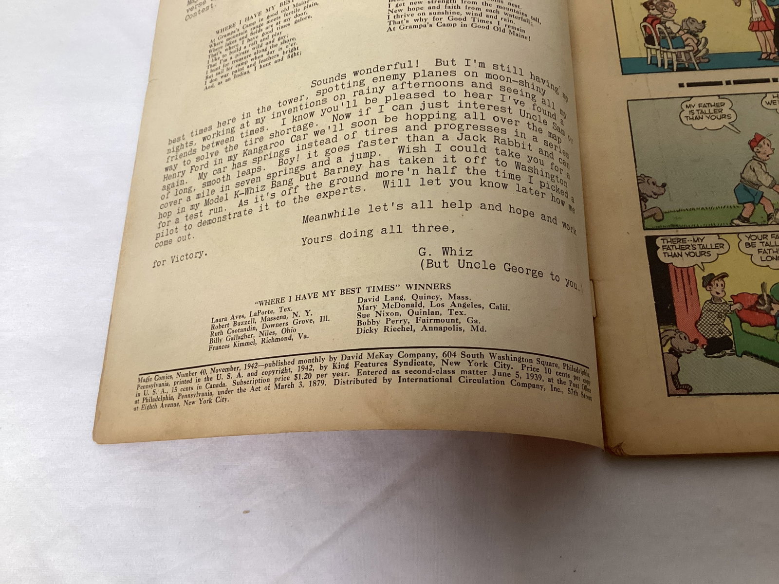 Magic Comics 40 King Comic Book - 7