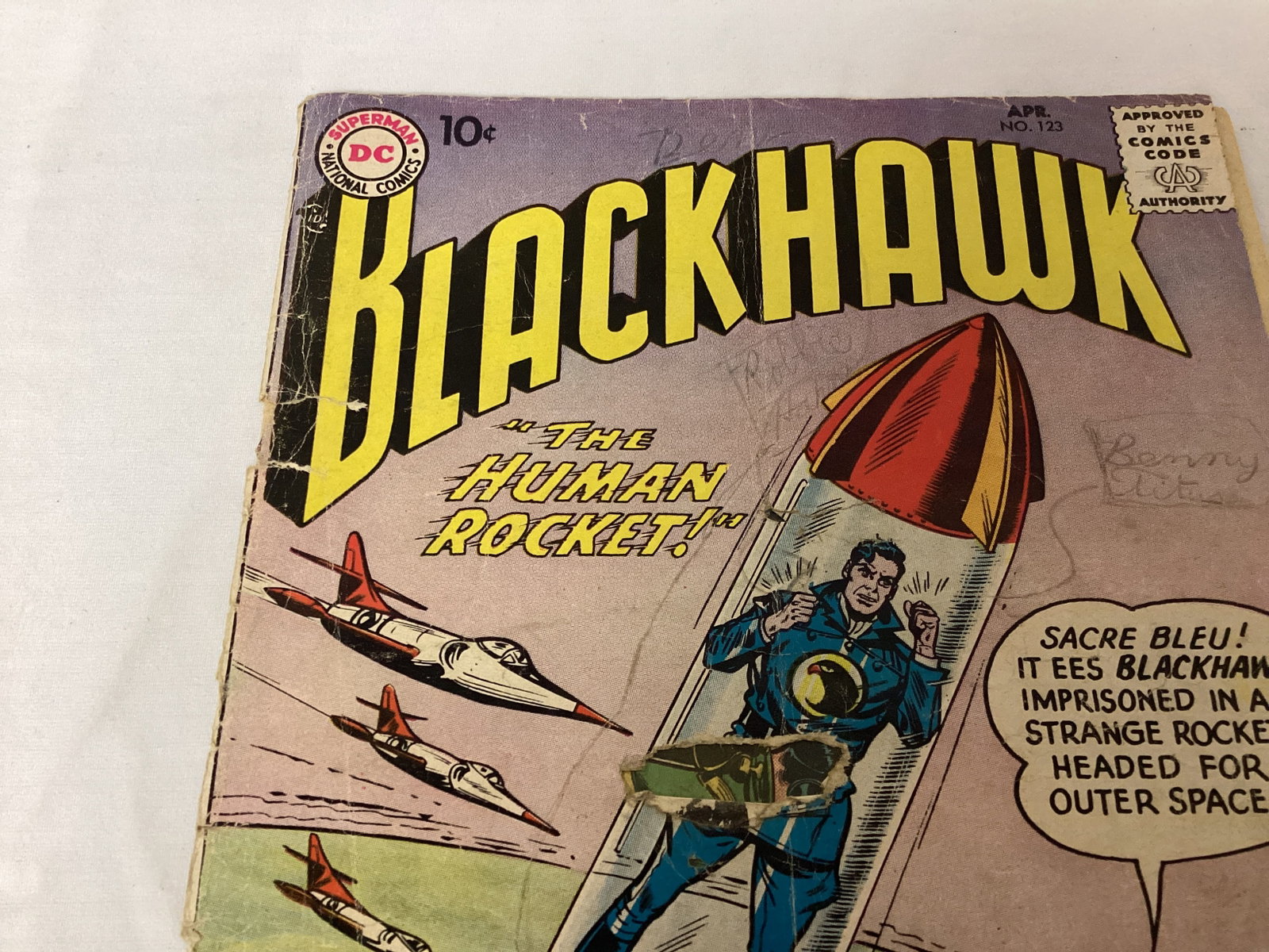Blackhawk 123 DC Comic Book - 2