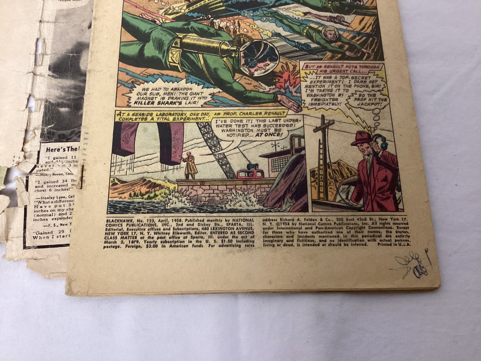 Blackhawk 123 DC Comic Book - 7