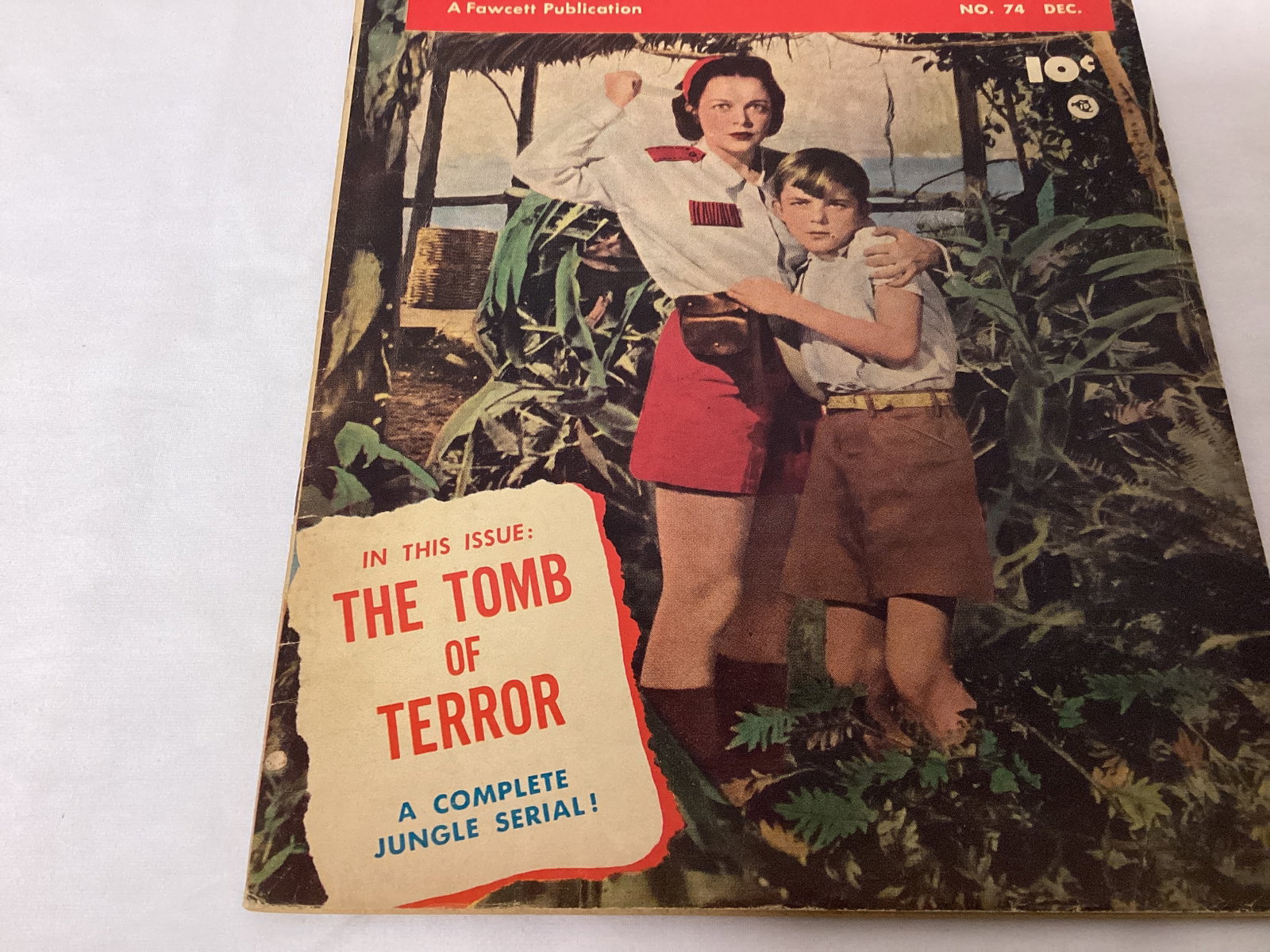 Nyoka the Jungle Girl 74 Fawcett Comic Book - 4