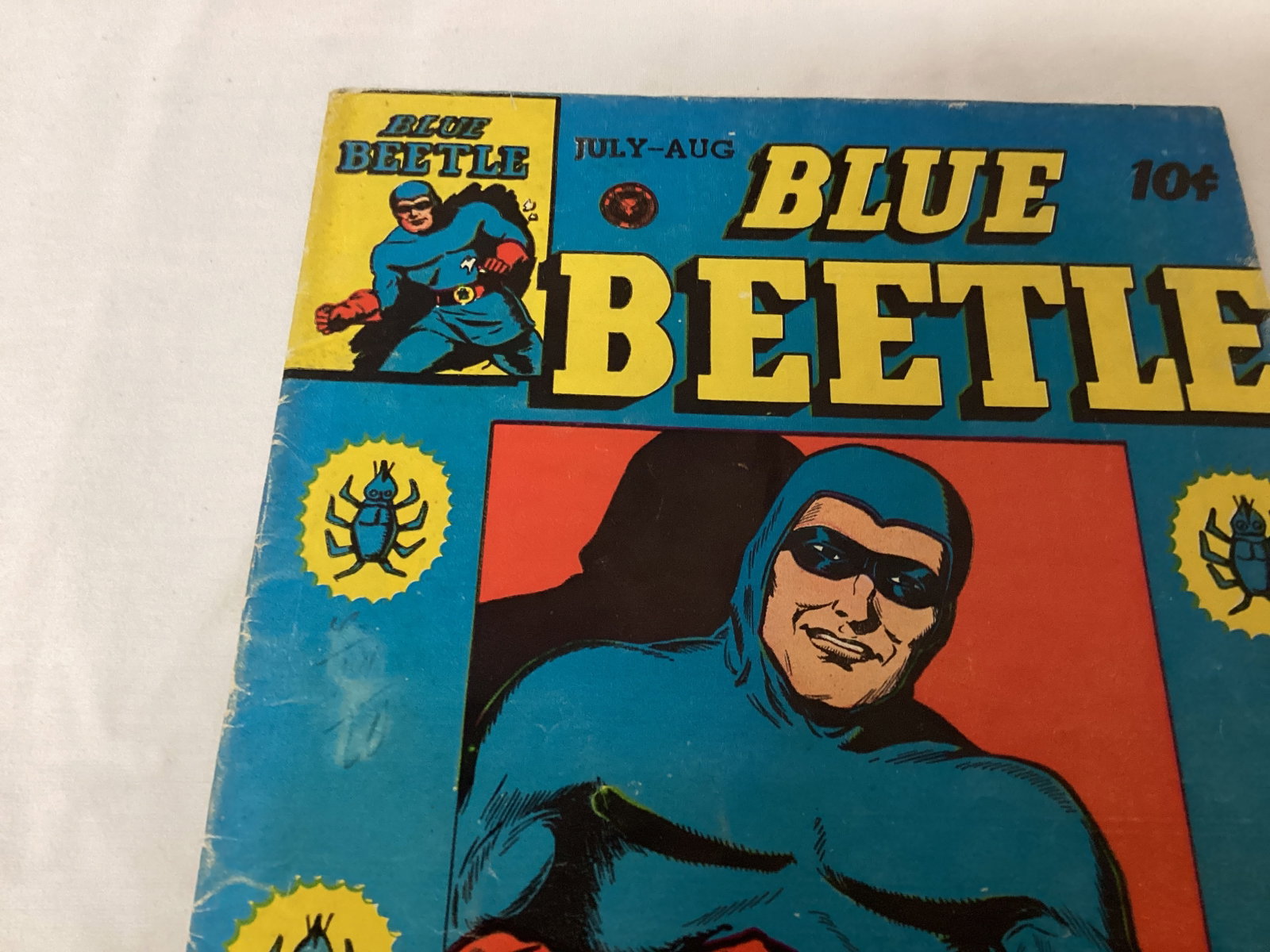 Blue Beetle 42 Fox Comic Book - 2