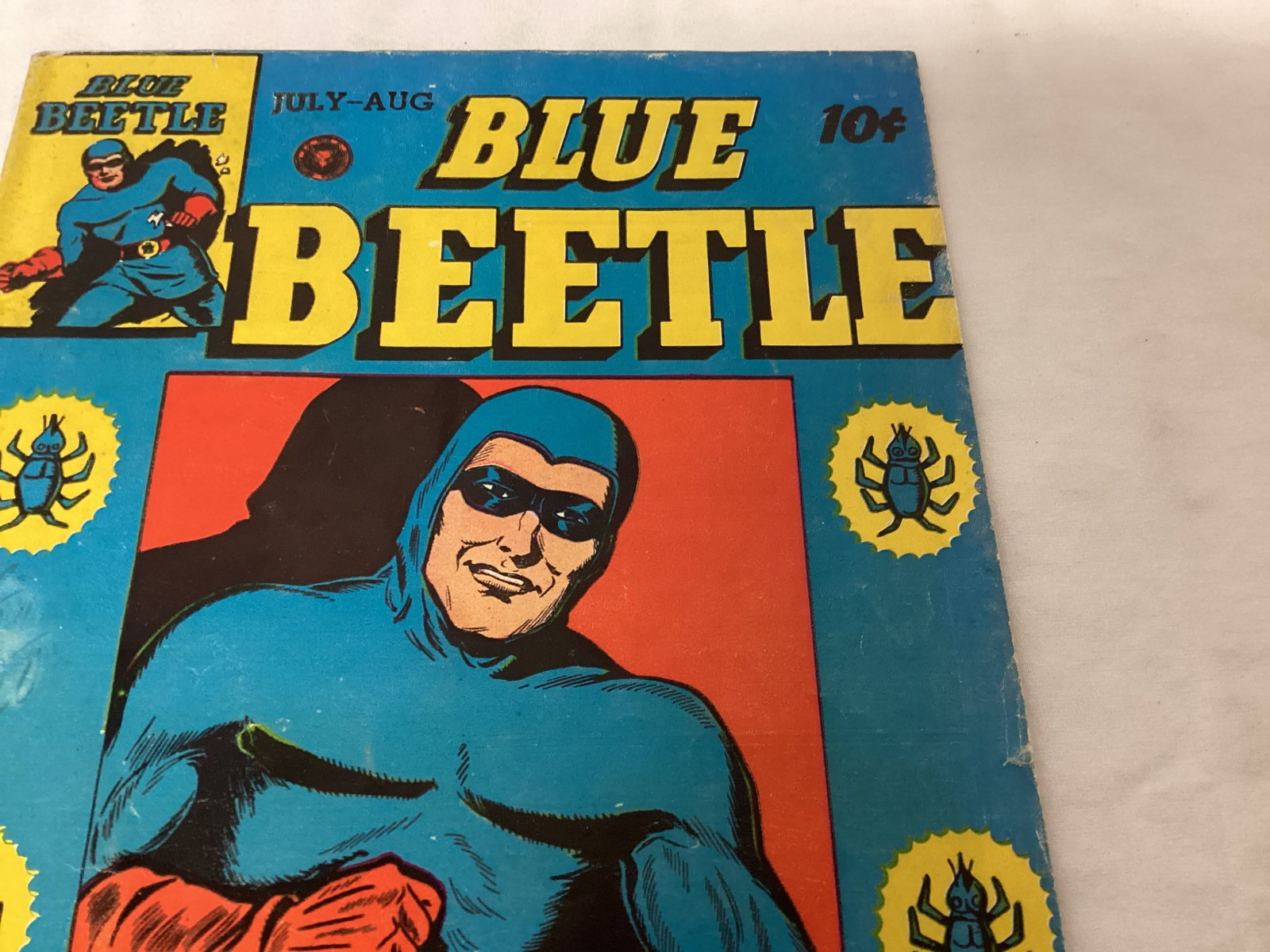 Blue Beetle 42 Fox Comic Book - 3