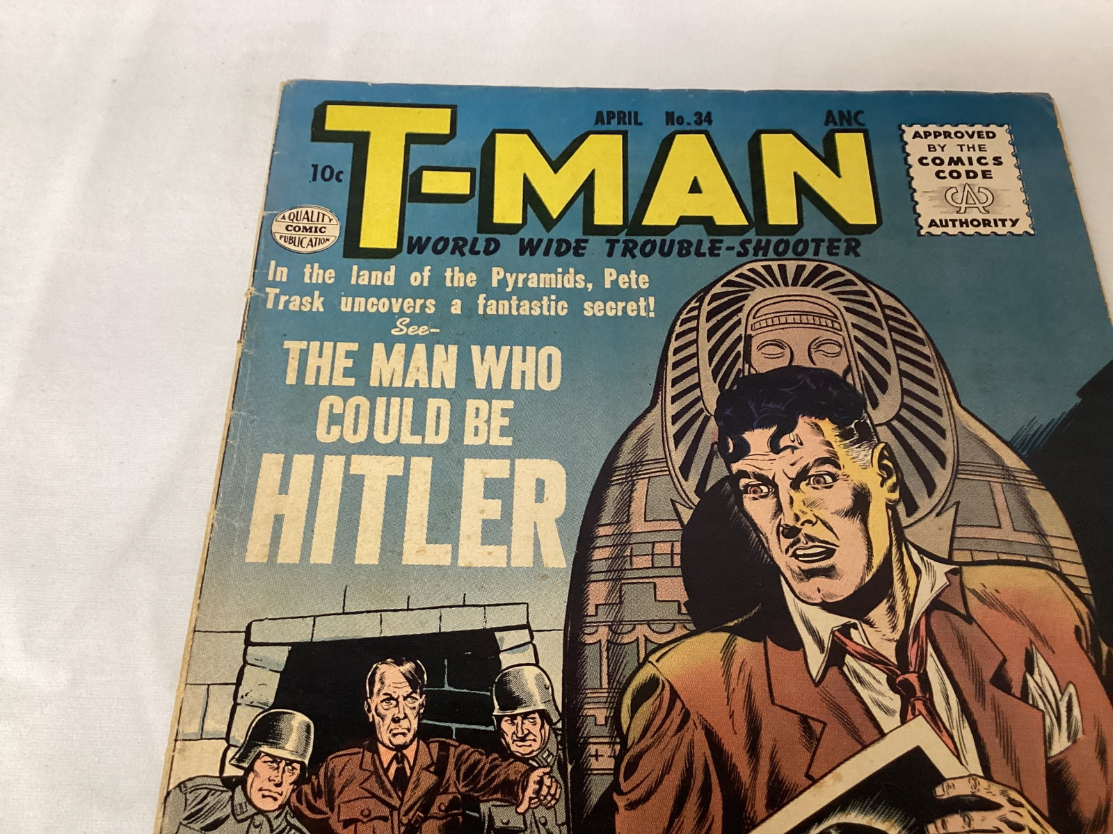 T-Man 34 Quality Comic Book - 2