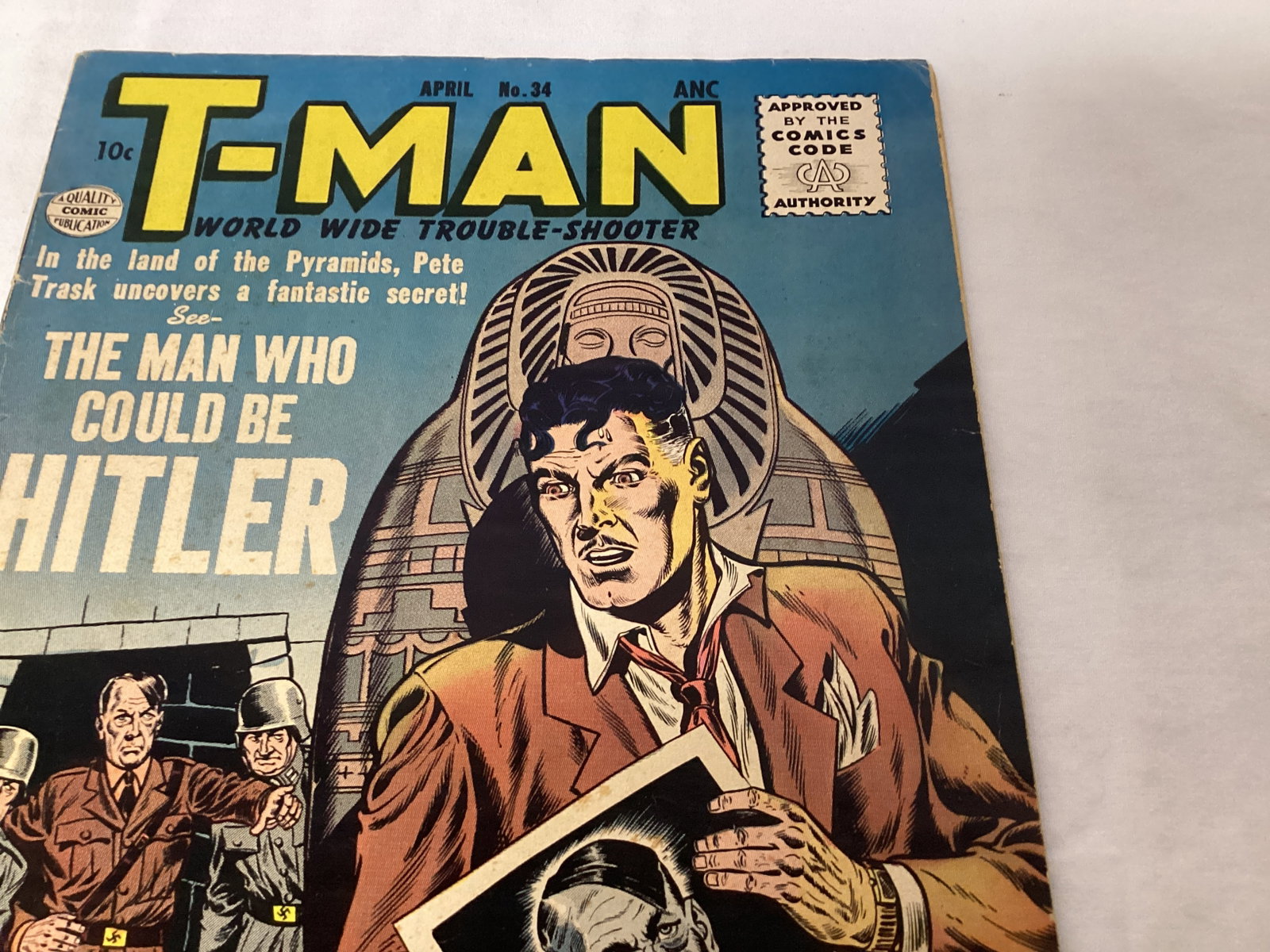 T-Man 34 Quality Comic Book - 3