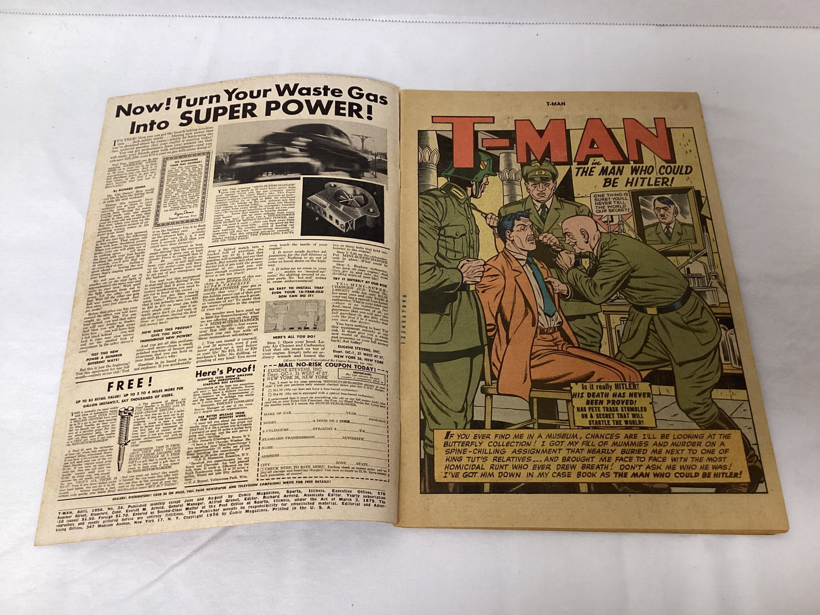 T-Man 34 Quality Comic Book - 6