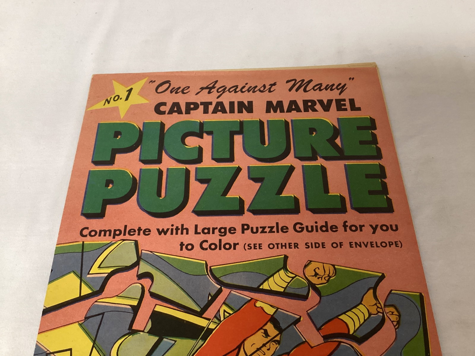 Fawcett Captain Marvel Picture Puzzle 1 - 2