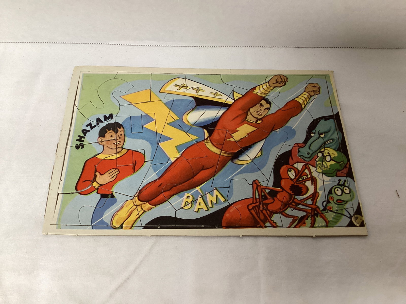 Fawcett Captain Marvel Picture Puzzle 1 - 5