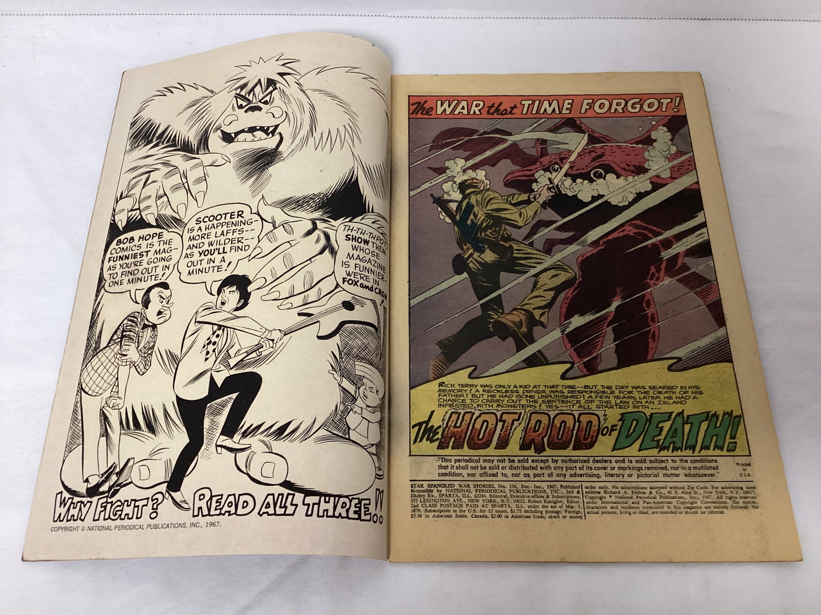Star Spangled War Stories 136 DC Comic Book - 6
