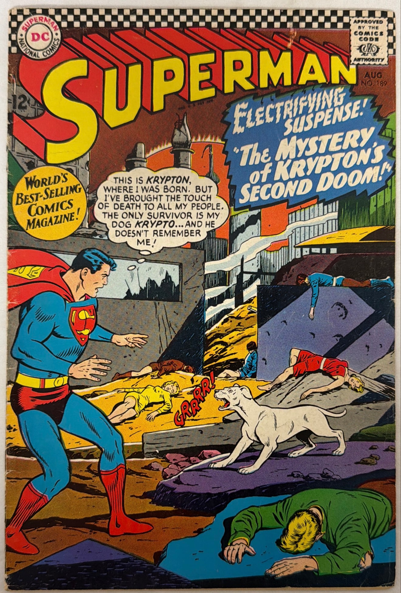 Superman 189 DC Comic Book (1 of 8)