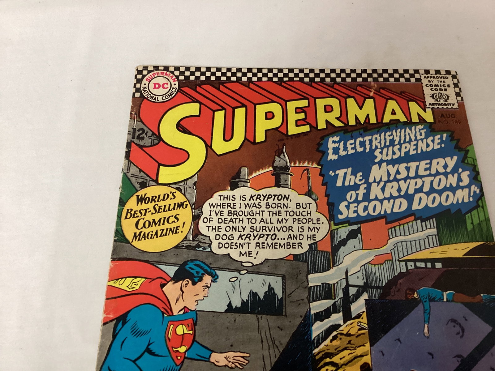 Superman 189 DC Comic Book - 2