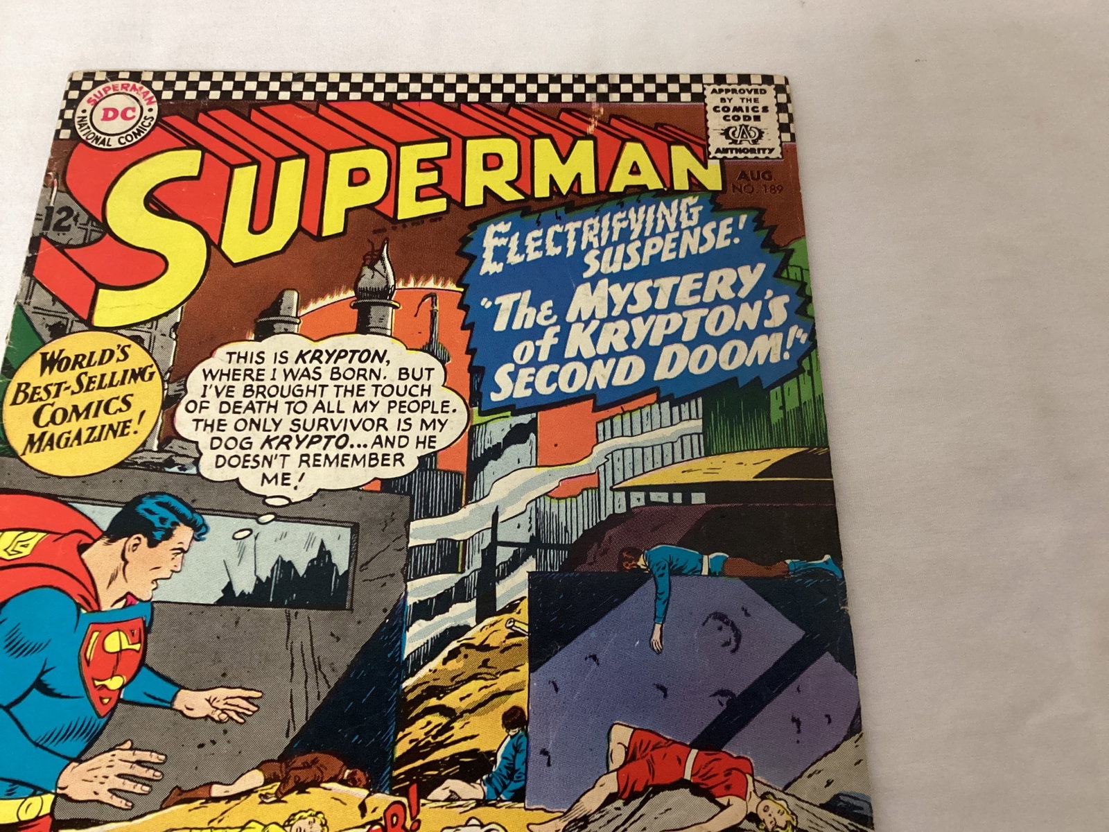 Superman 189 DC Comic Book - 3