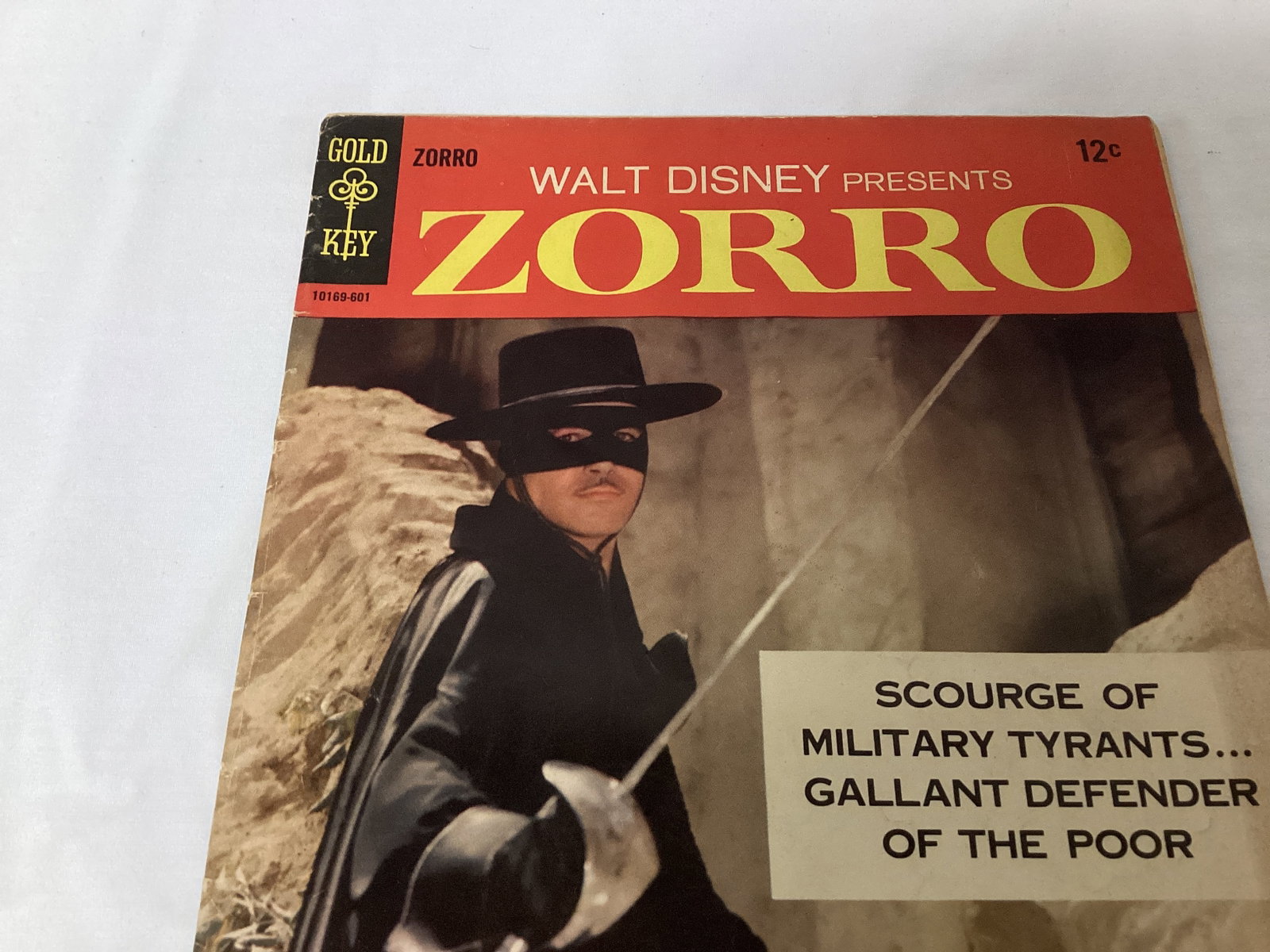 Walt Disney Presents Zorro 1 Gold Key Comic Book - 2