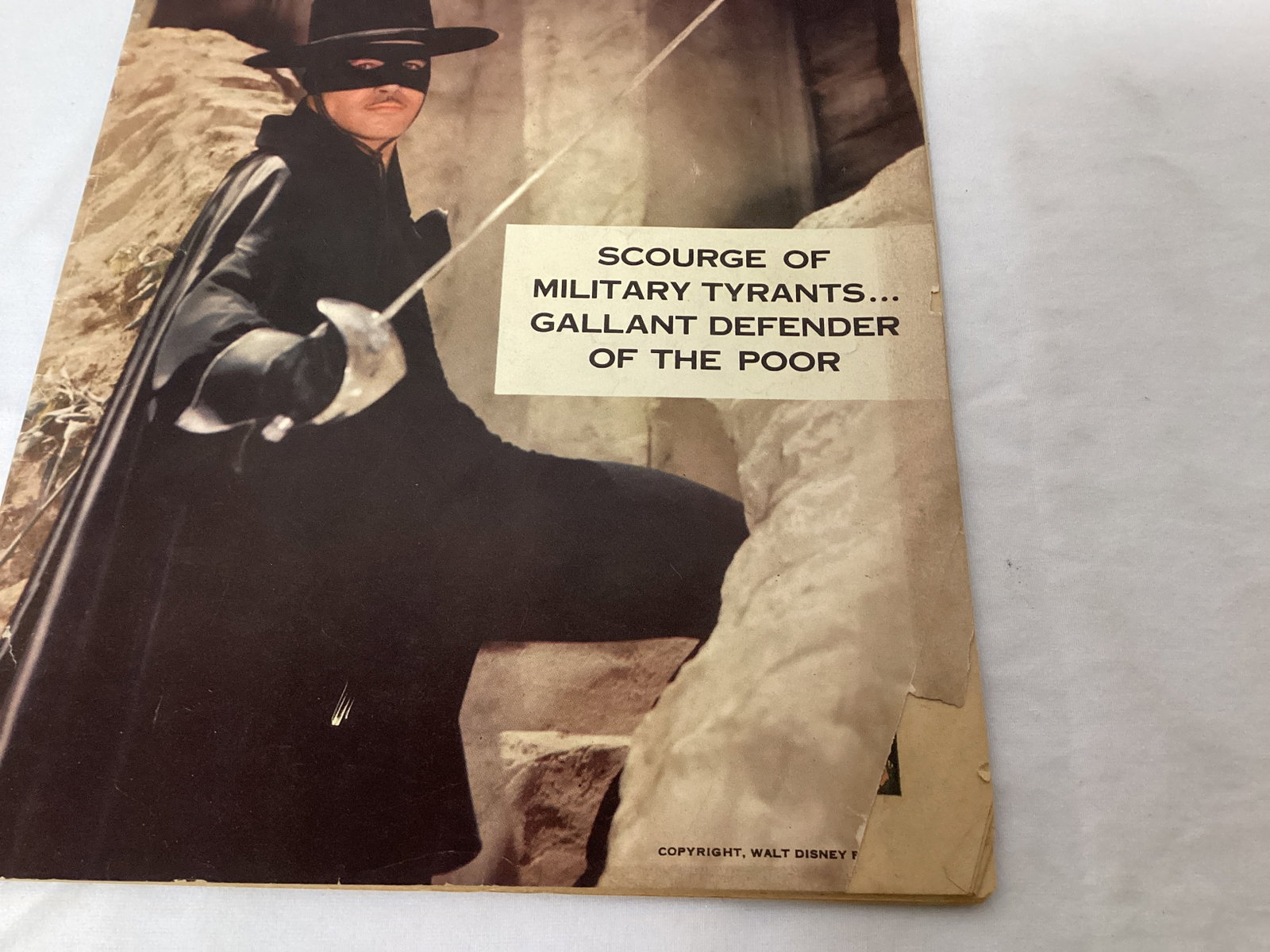 Walt Disney Presents Zorro 1 Gold Key Comic Book - 5