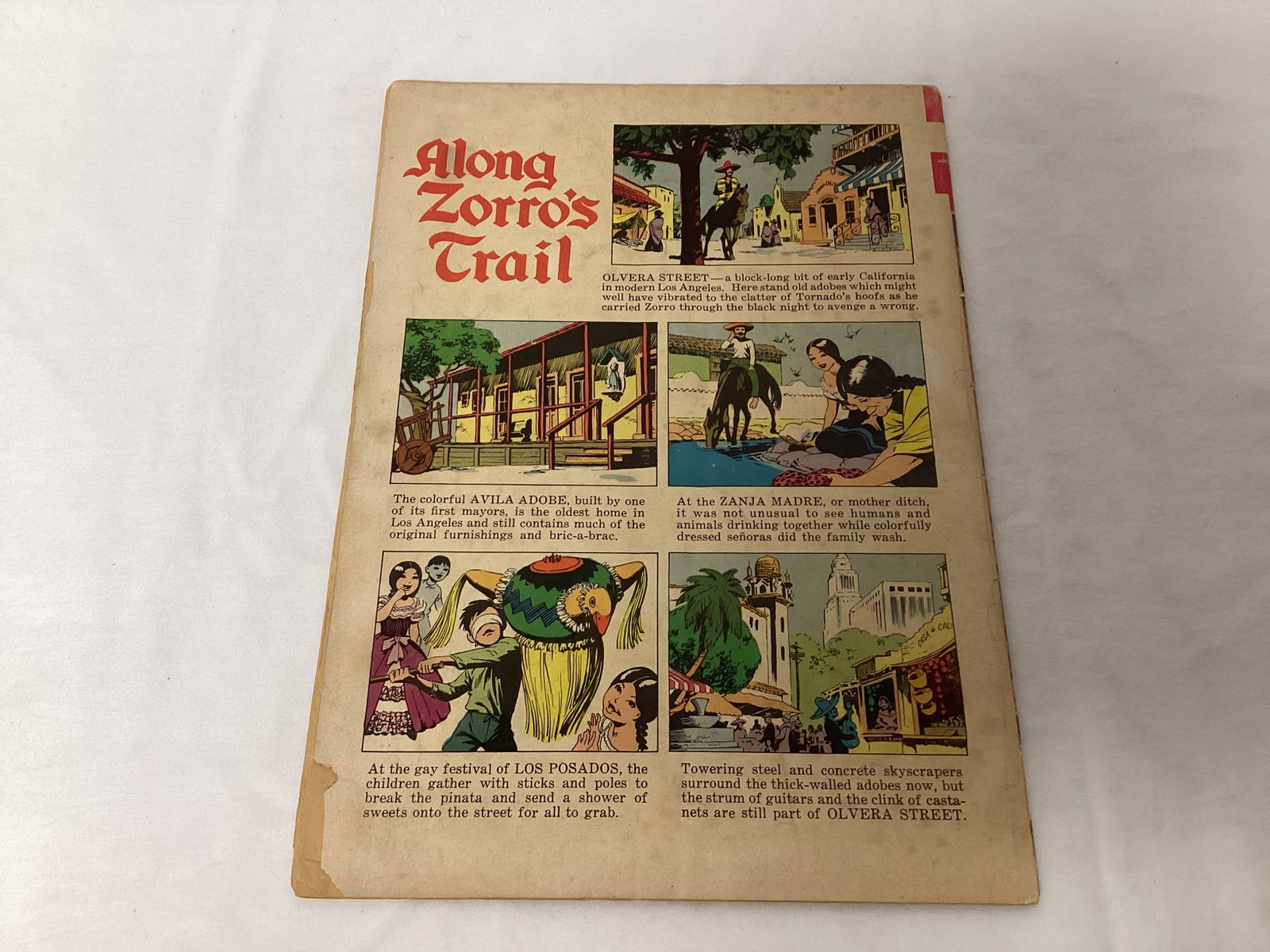 Walt Disney Presents Zorro 1 Gold Key Comic Book - 8