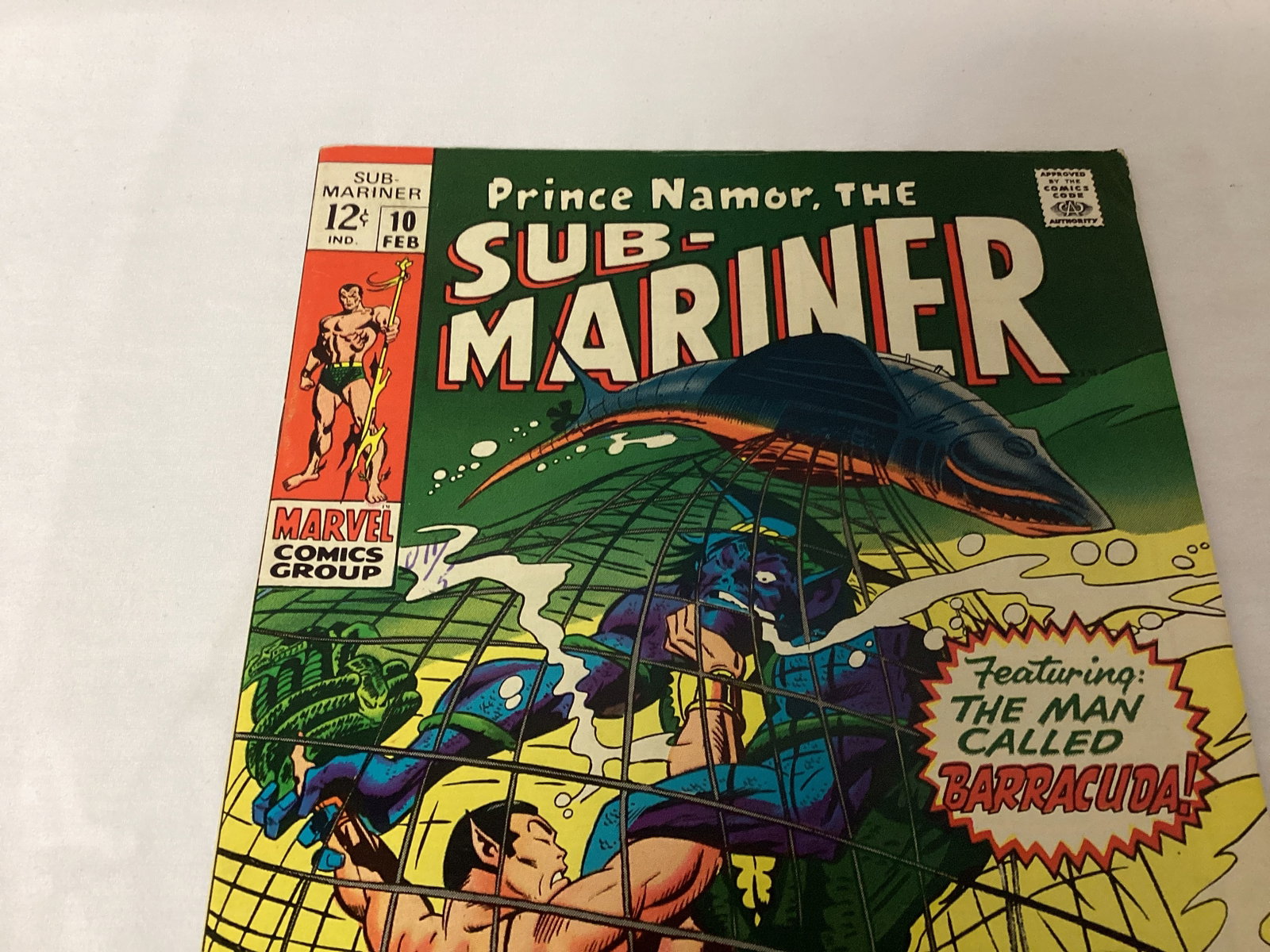 Submariner 10 Marvel Comic Book - 2