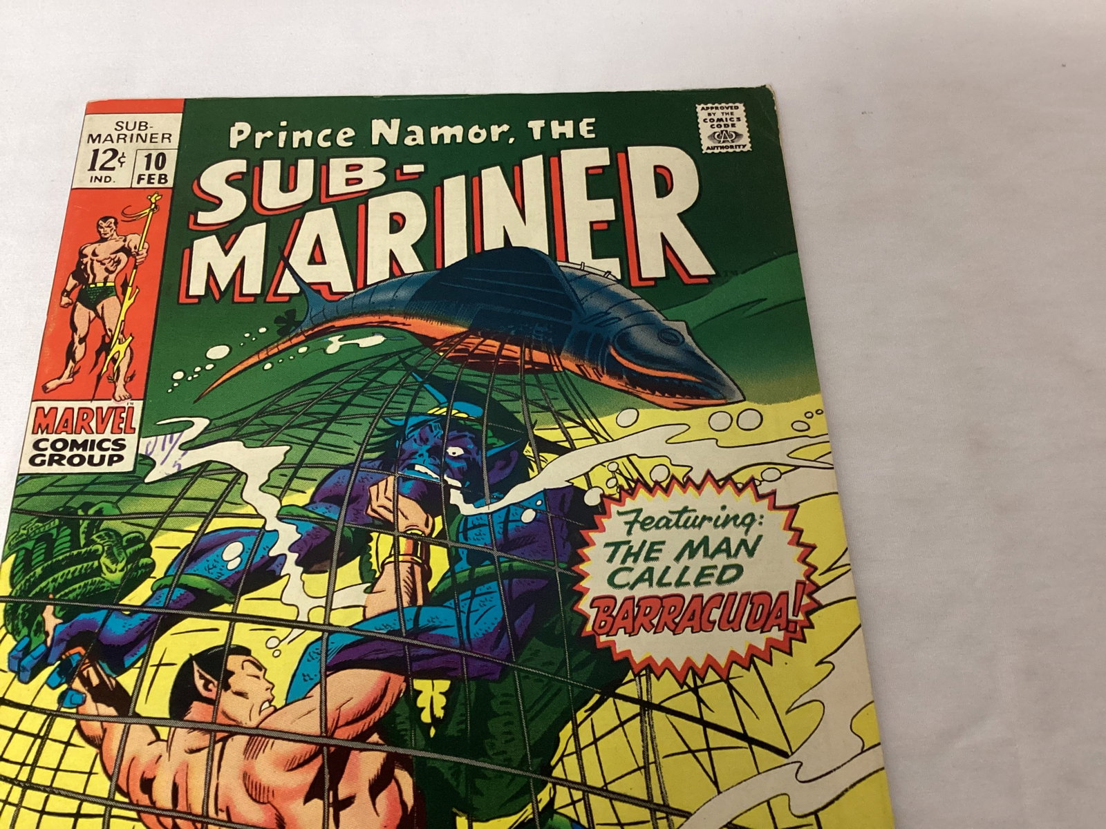 Submariner 10 Marvel Comic Book - 3