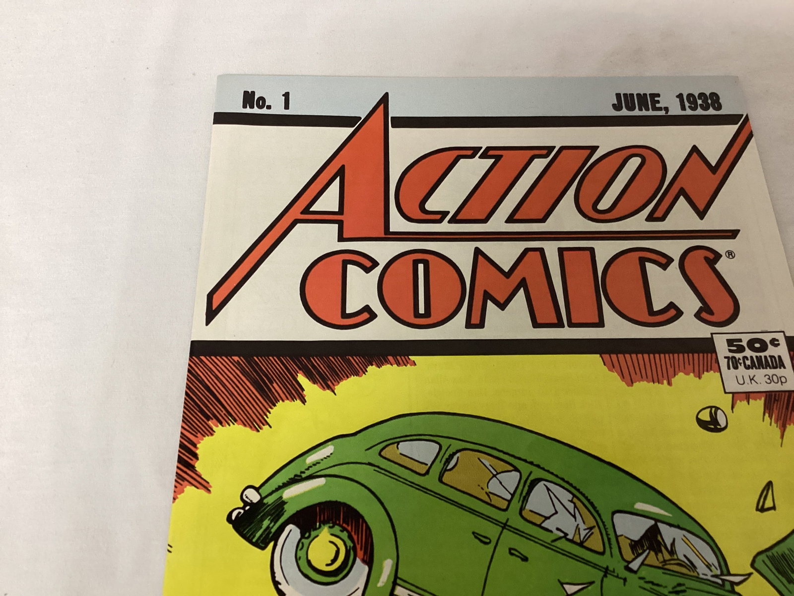 Action Comics 1 DC Superman Reprint Comic Book - 2