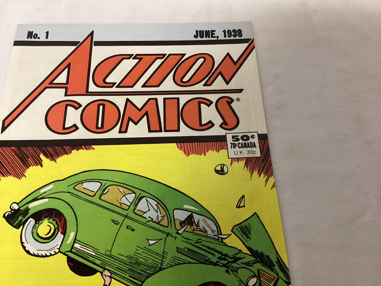 Action Comics 1 DC Superman Reprint Comic Book - 3