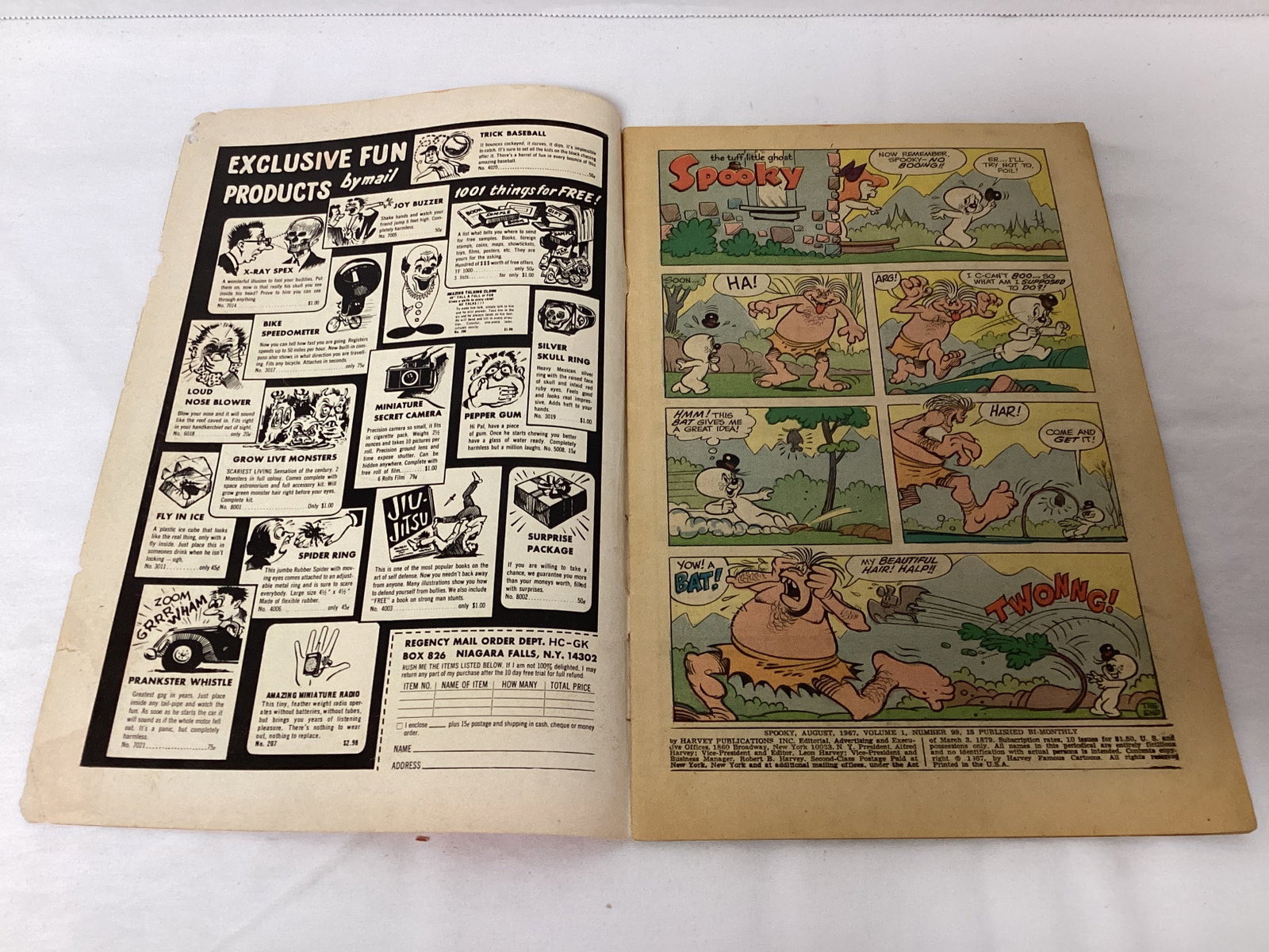 Spooky 99 Harvey Comic Book - 6
