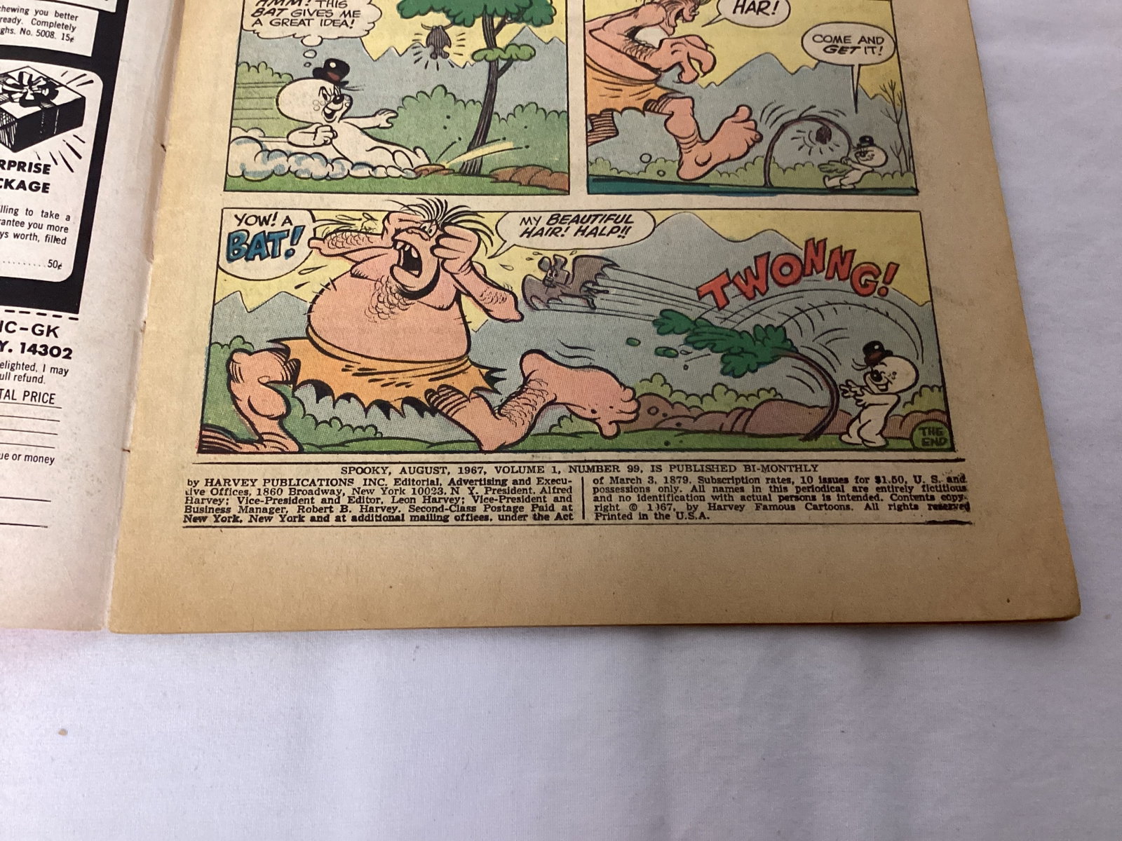 Spooky 99 Harvey Comic Book - 7