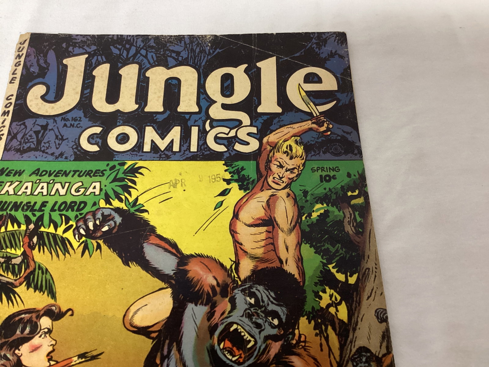 Jungle Comics 162 Fiction House Comic Book - 3