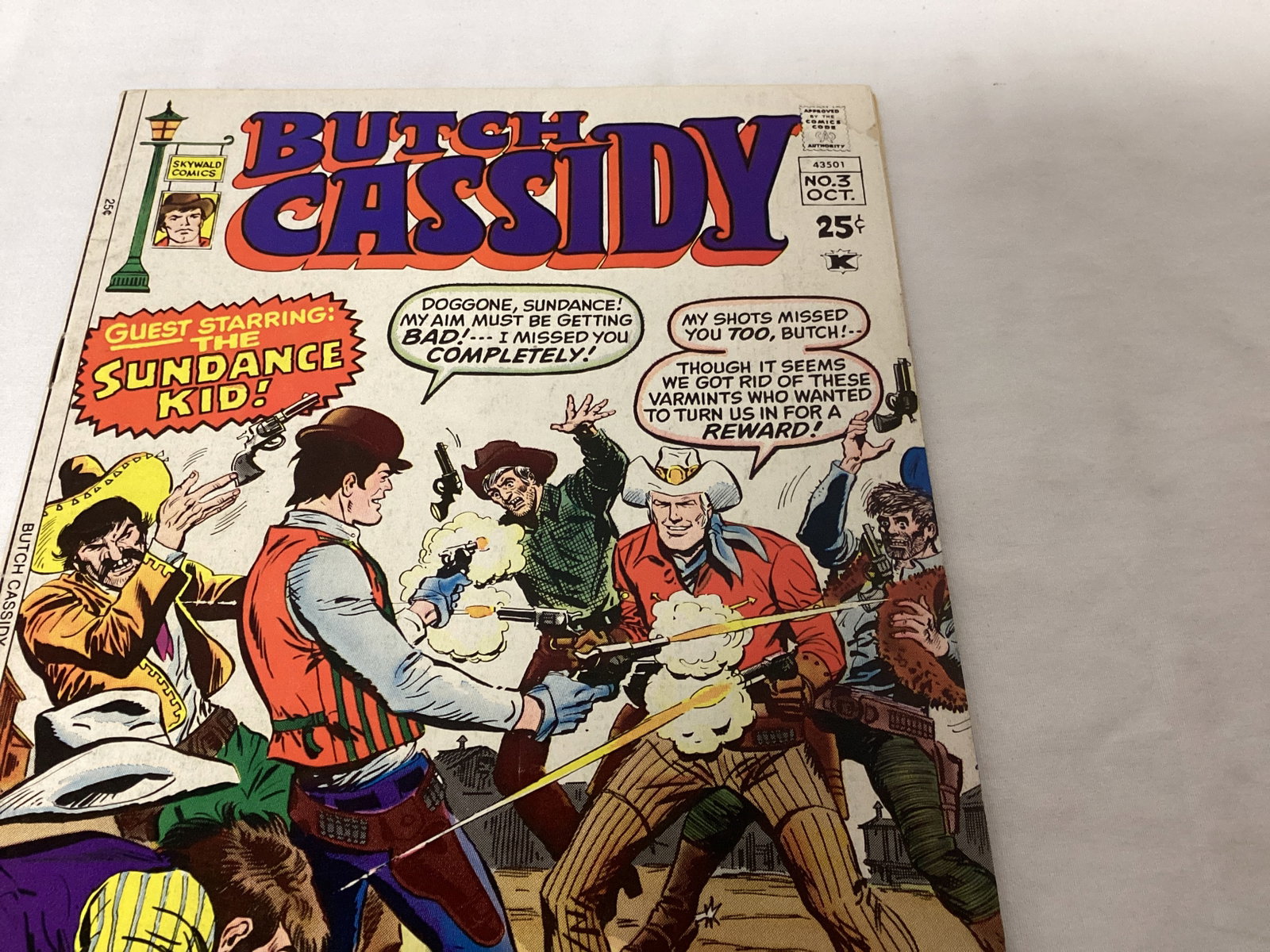 Butch Cassidy 3 Skywald Comic Book - 3