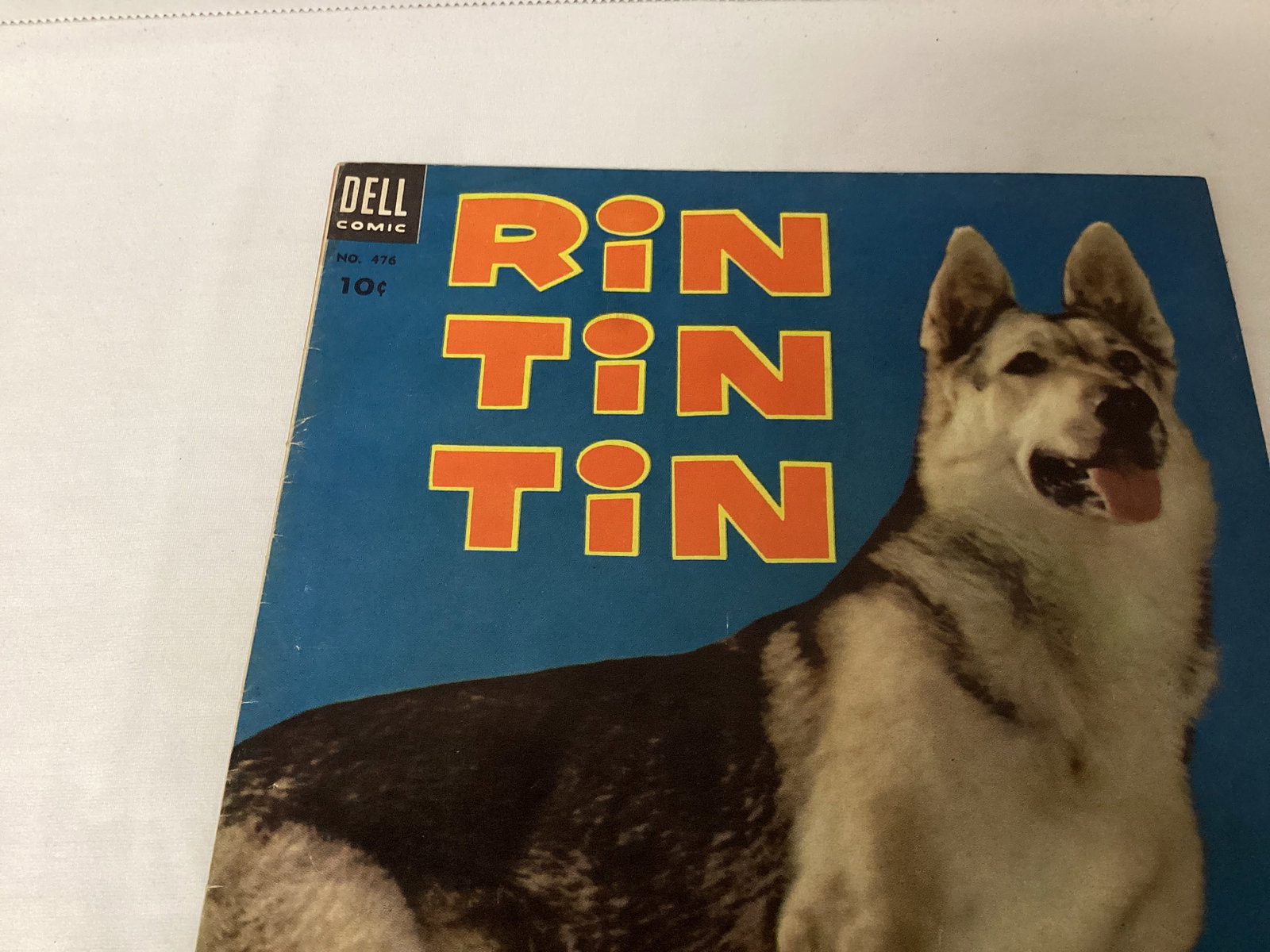 Four Color 476 Dell Rin Tin Tin Comic Book - 2