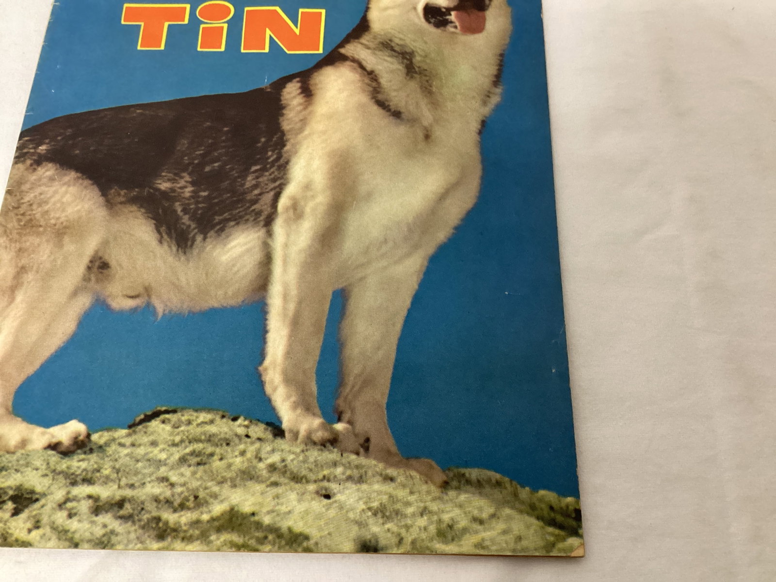 Four Color 476 Dell Rin Tin Tin Comic Book - 5