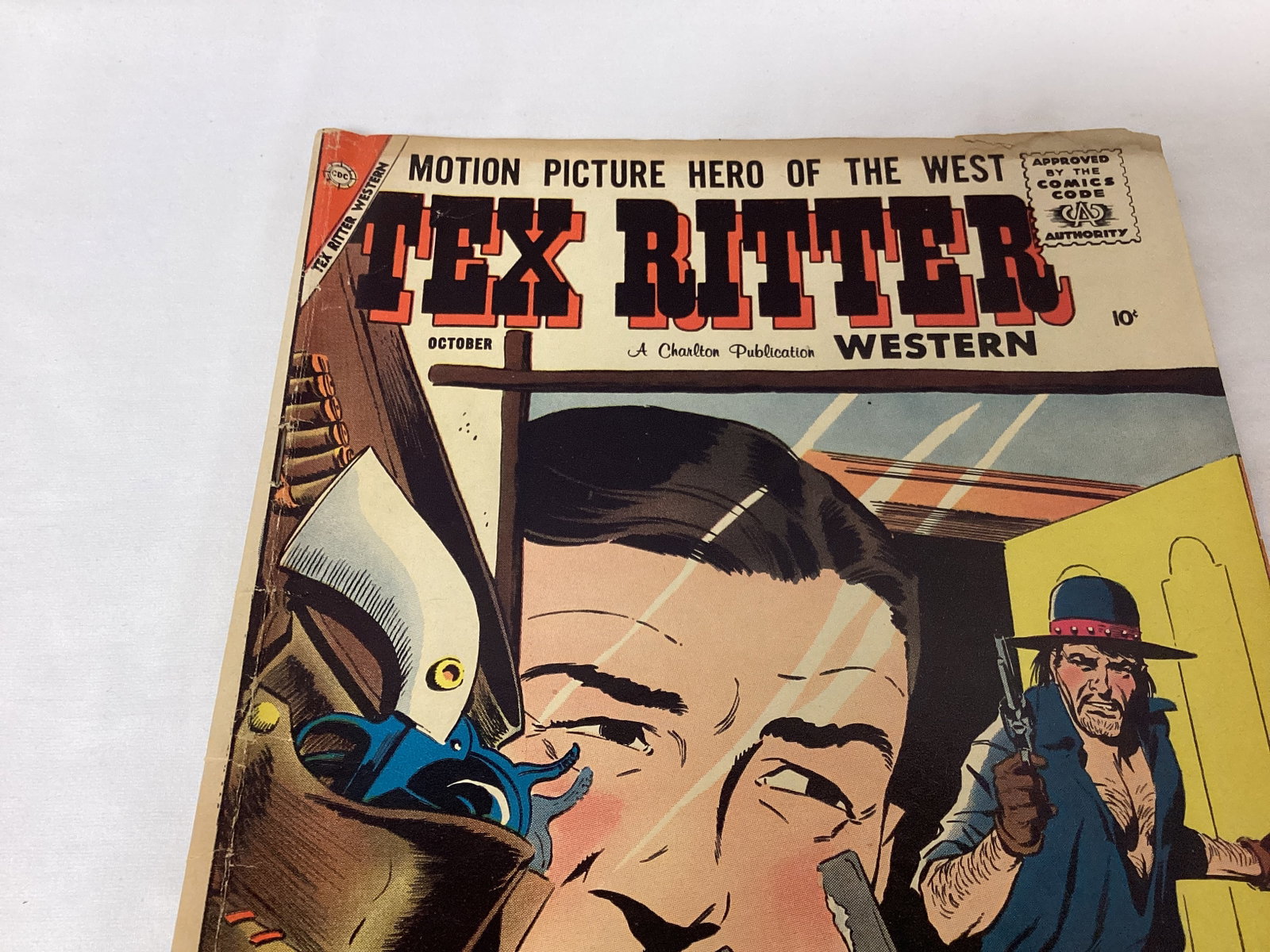 Tex Ritter Western 43 Charlton Comic Book - 2