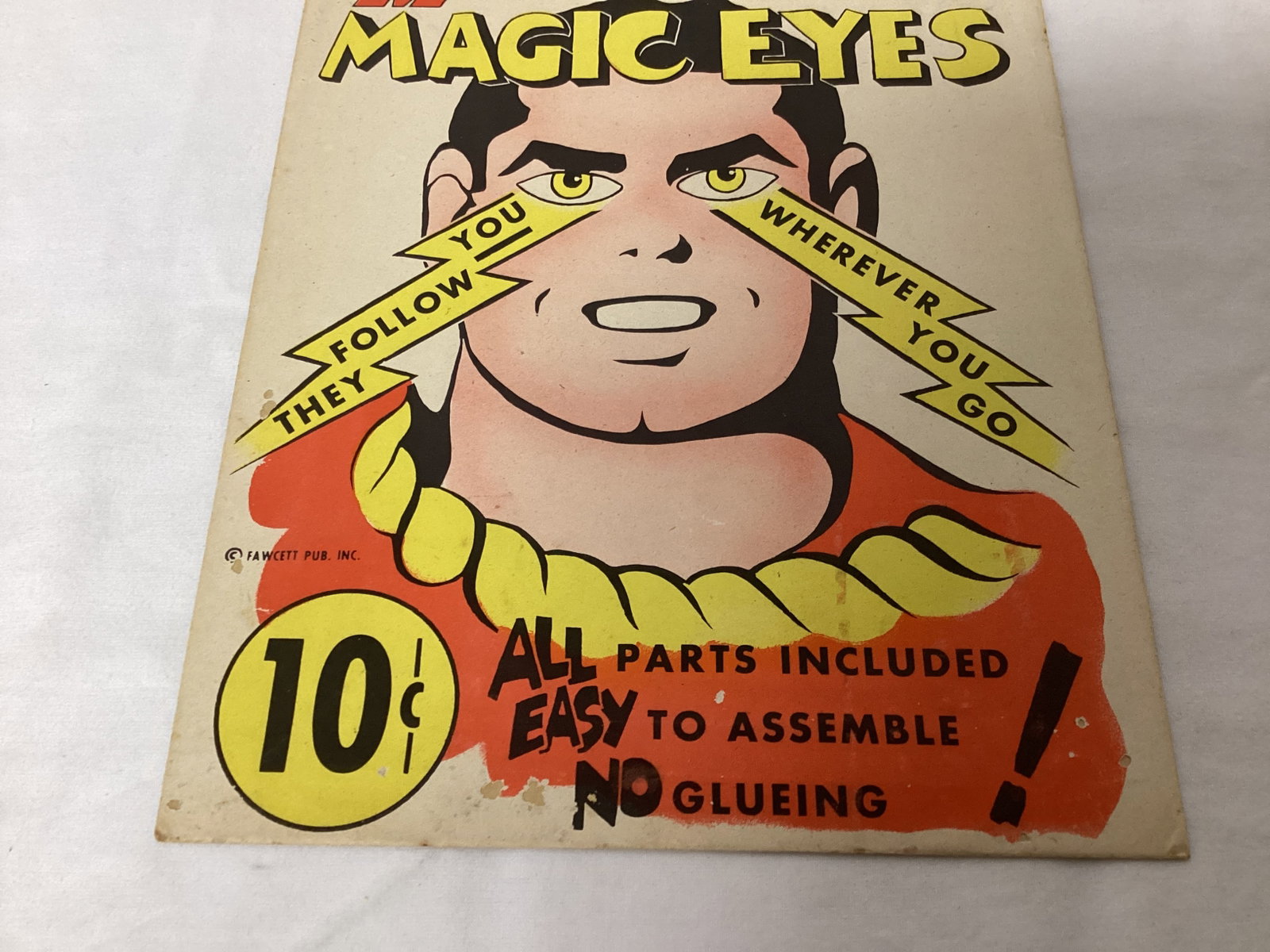 Captain Marvel's Magic Eyes Toy - 3