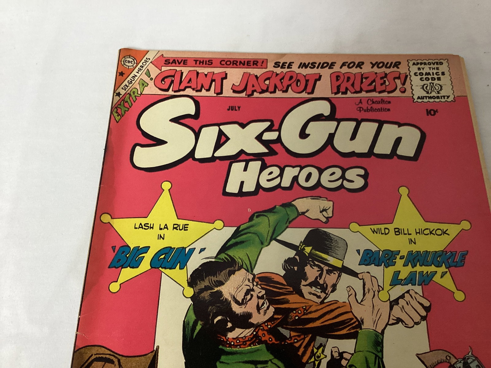 Six-Gun Heroes 52 Charlton Comic Book - 2