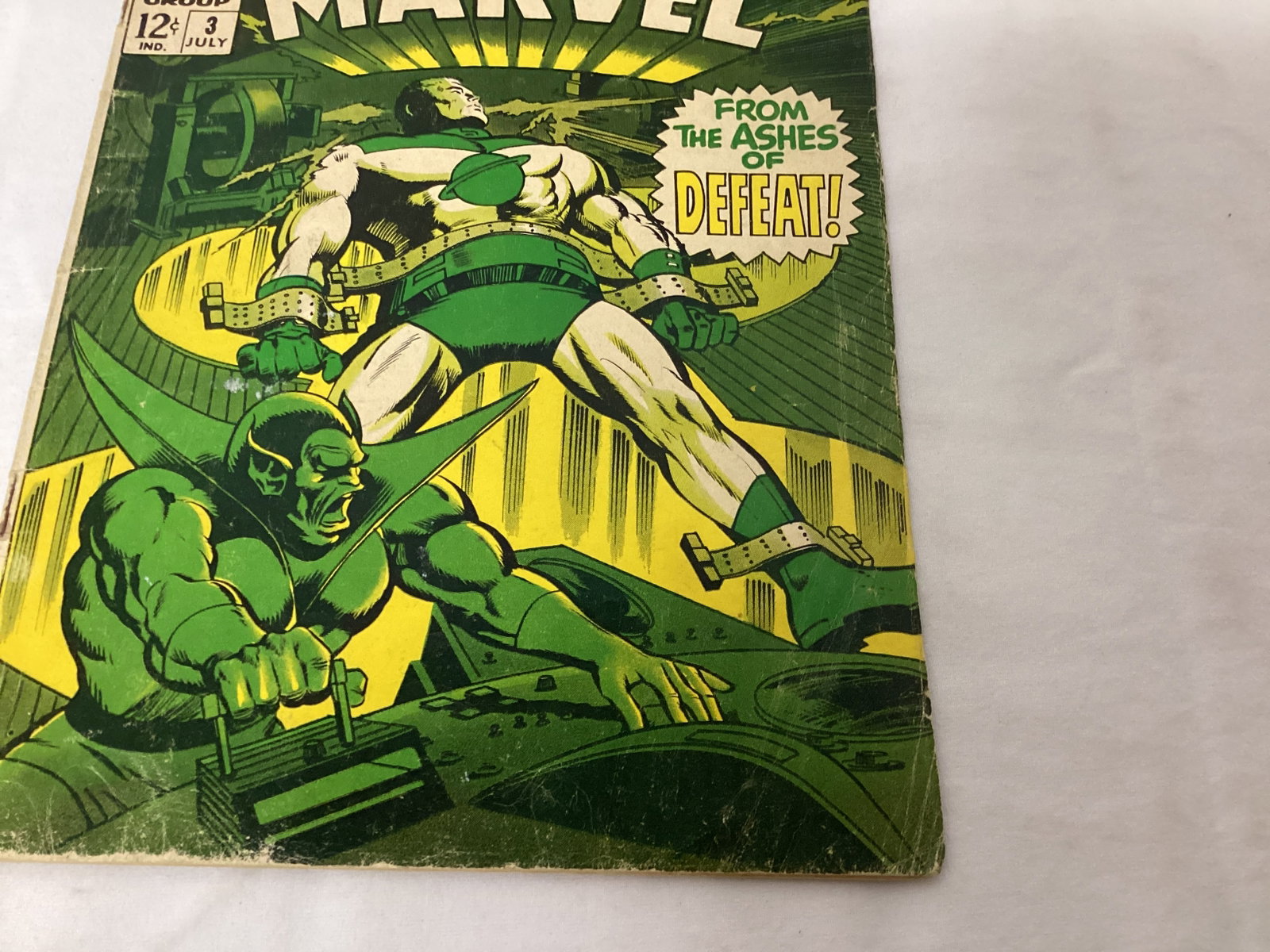 Captain Marvel 3 Marvel Comic Book - 5
