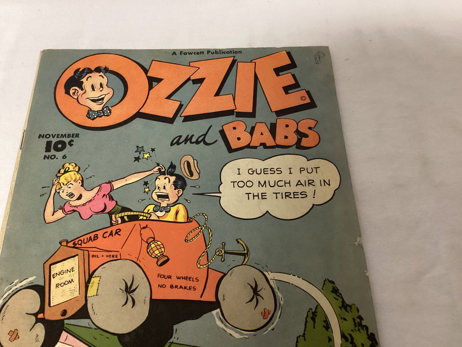 Ozzie and Babs 6 Fawcett Comic Book - 3
