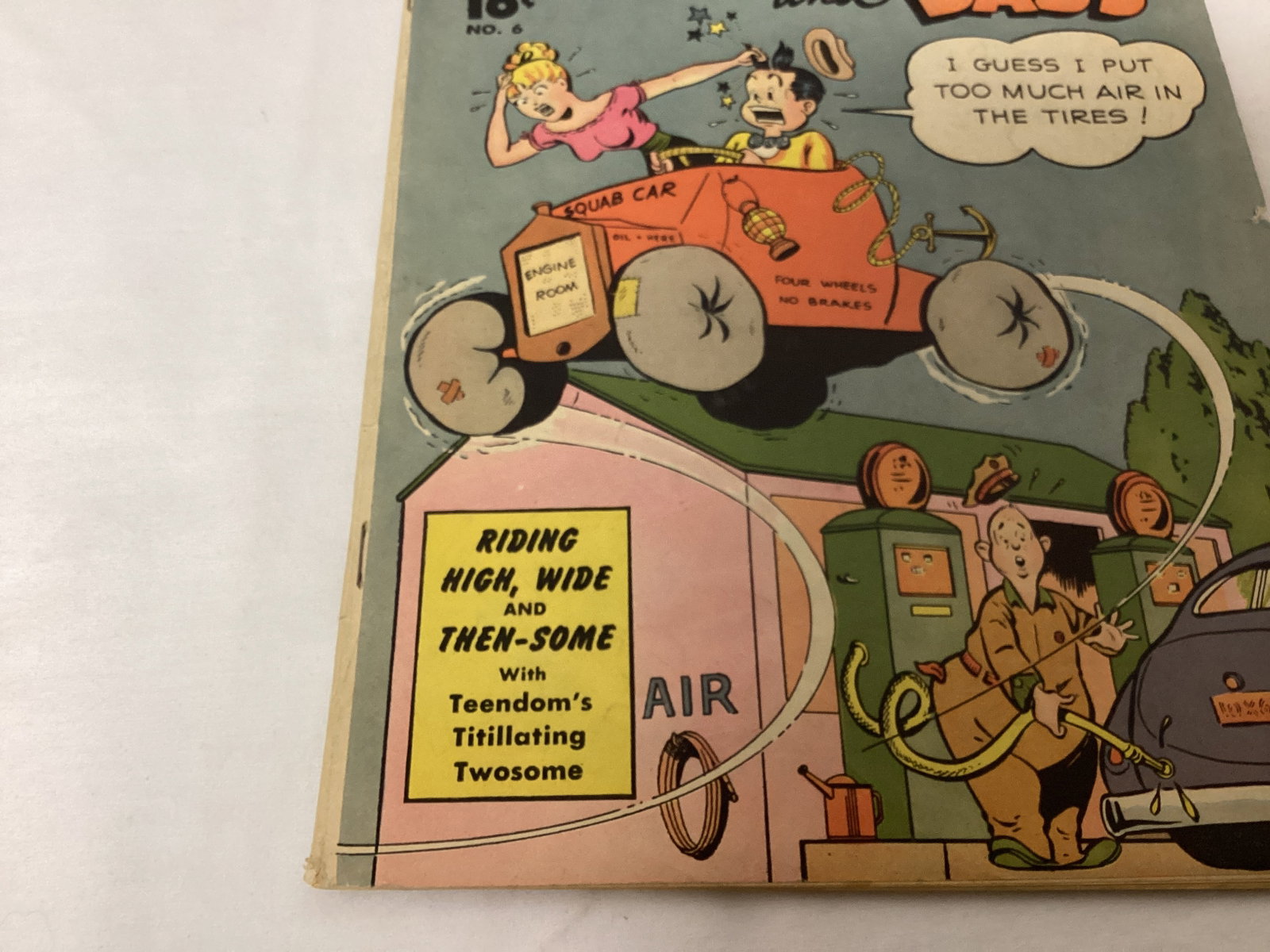 Ozzie and Babs 6 Fawcett Comic Book - 4