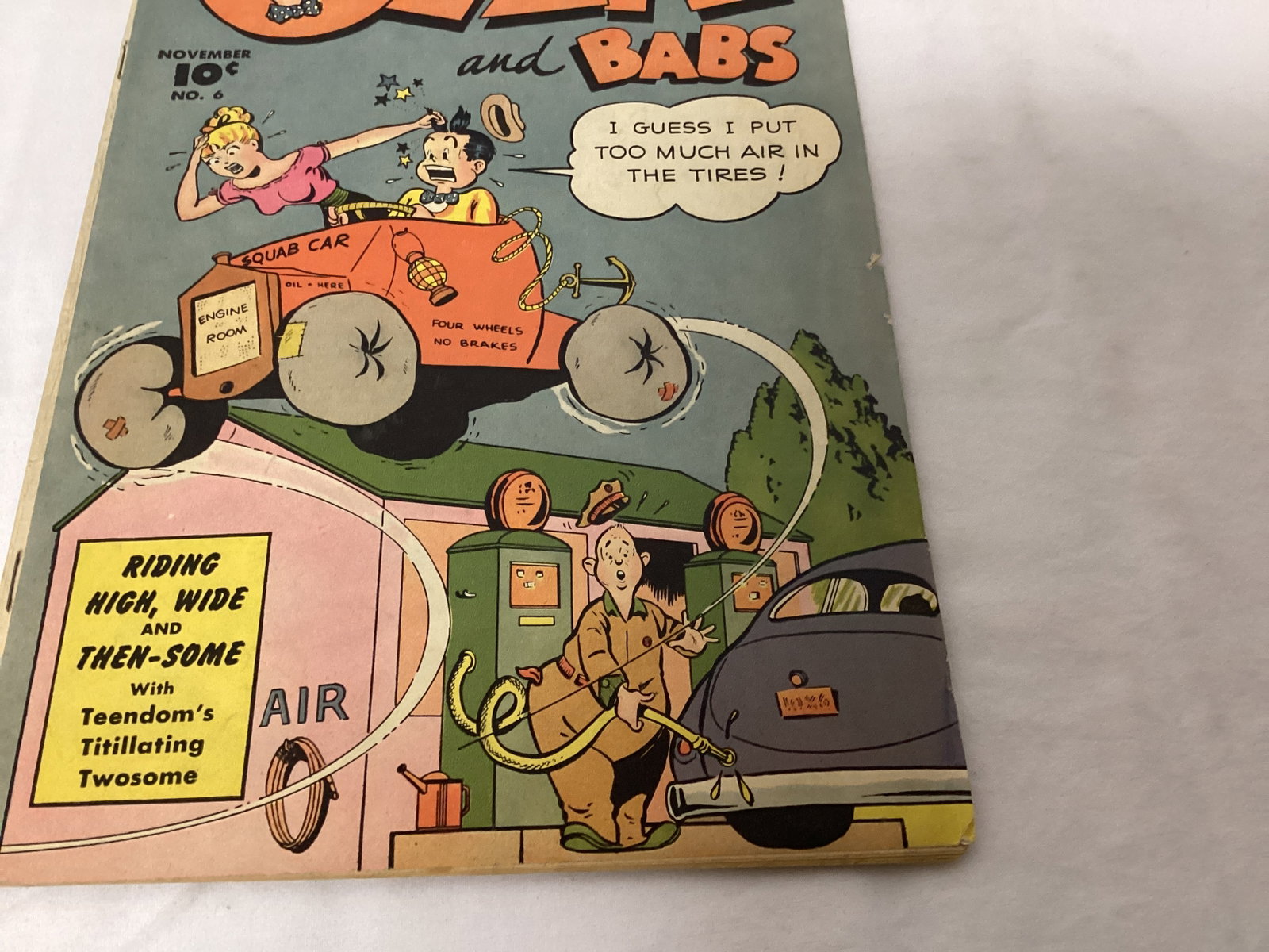 Ozzie and Babs 6 Fawcett Comic Book - 5