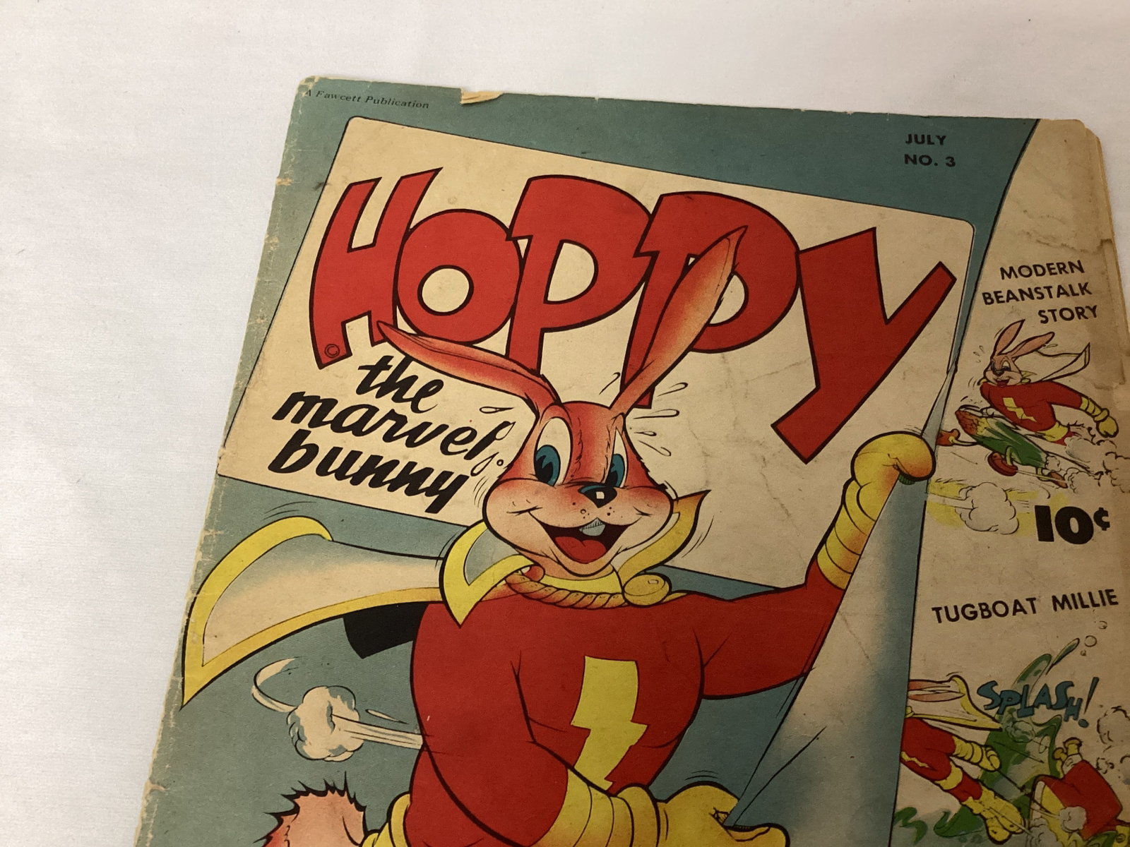 Hoppy the Marvel Bunny 3 Fawcett Comic Book - 2
